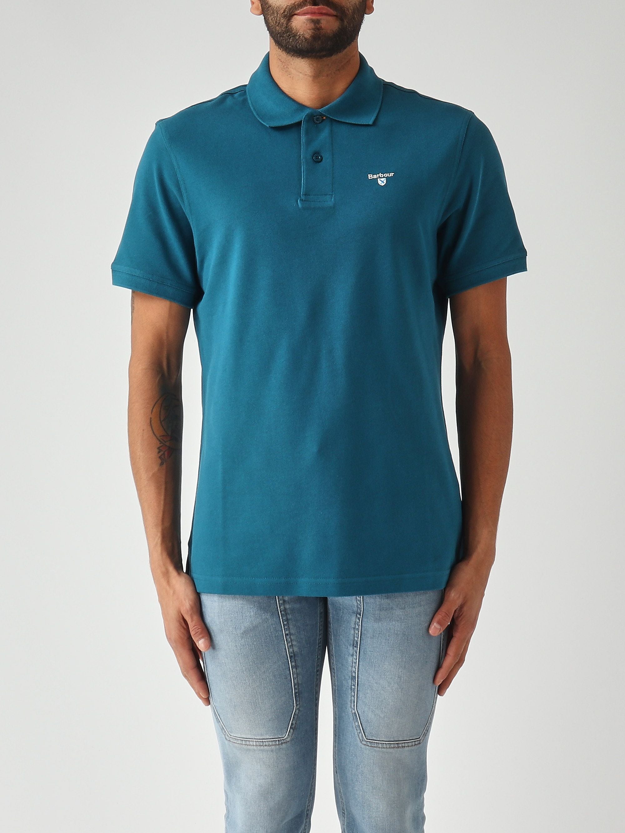 Barbour Polo uomo in cotone piquè
