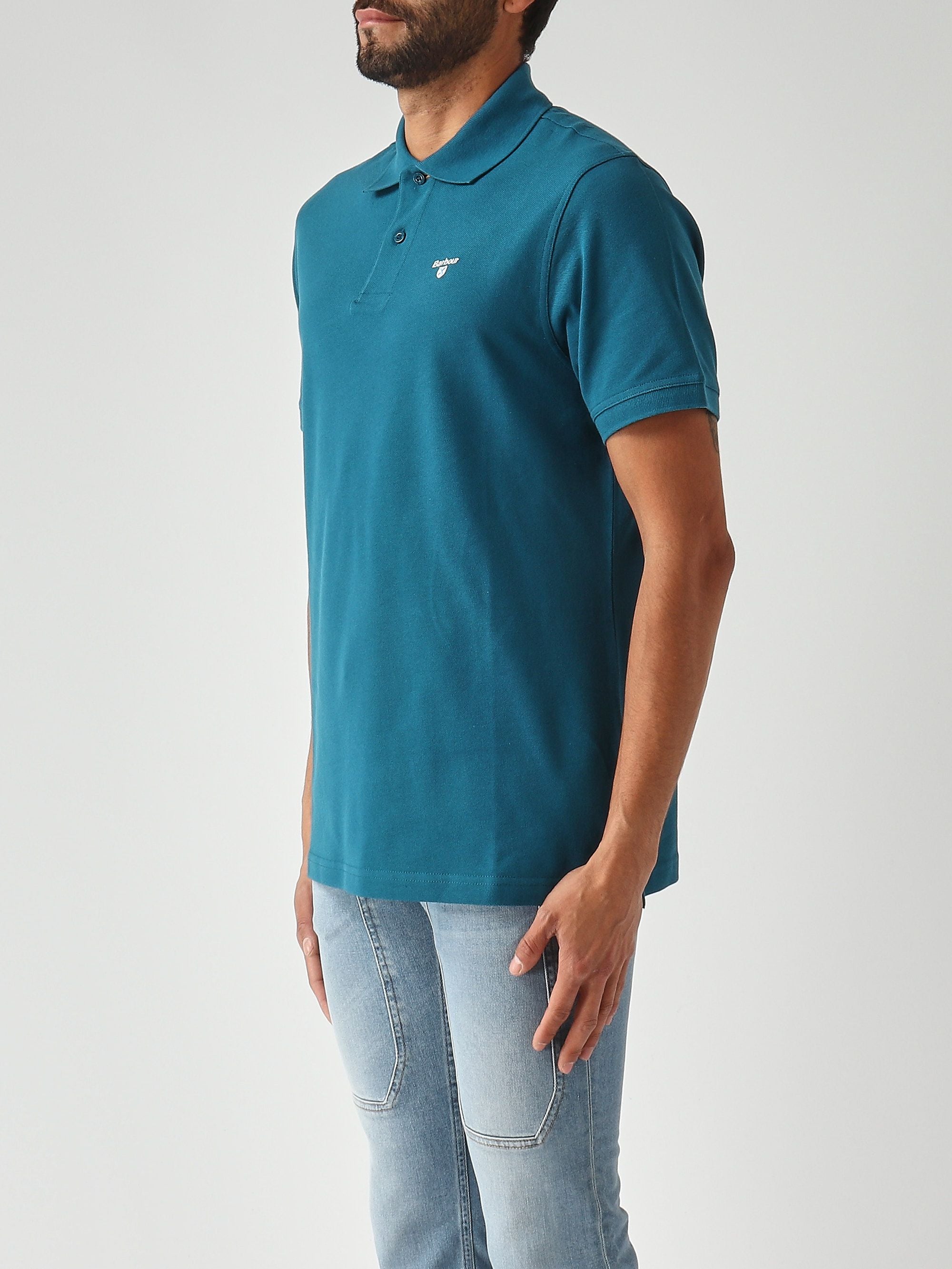 Barbour Polo uomo in cotone piquè