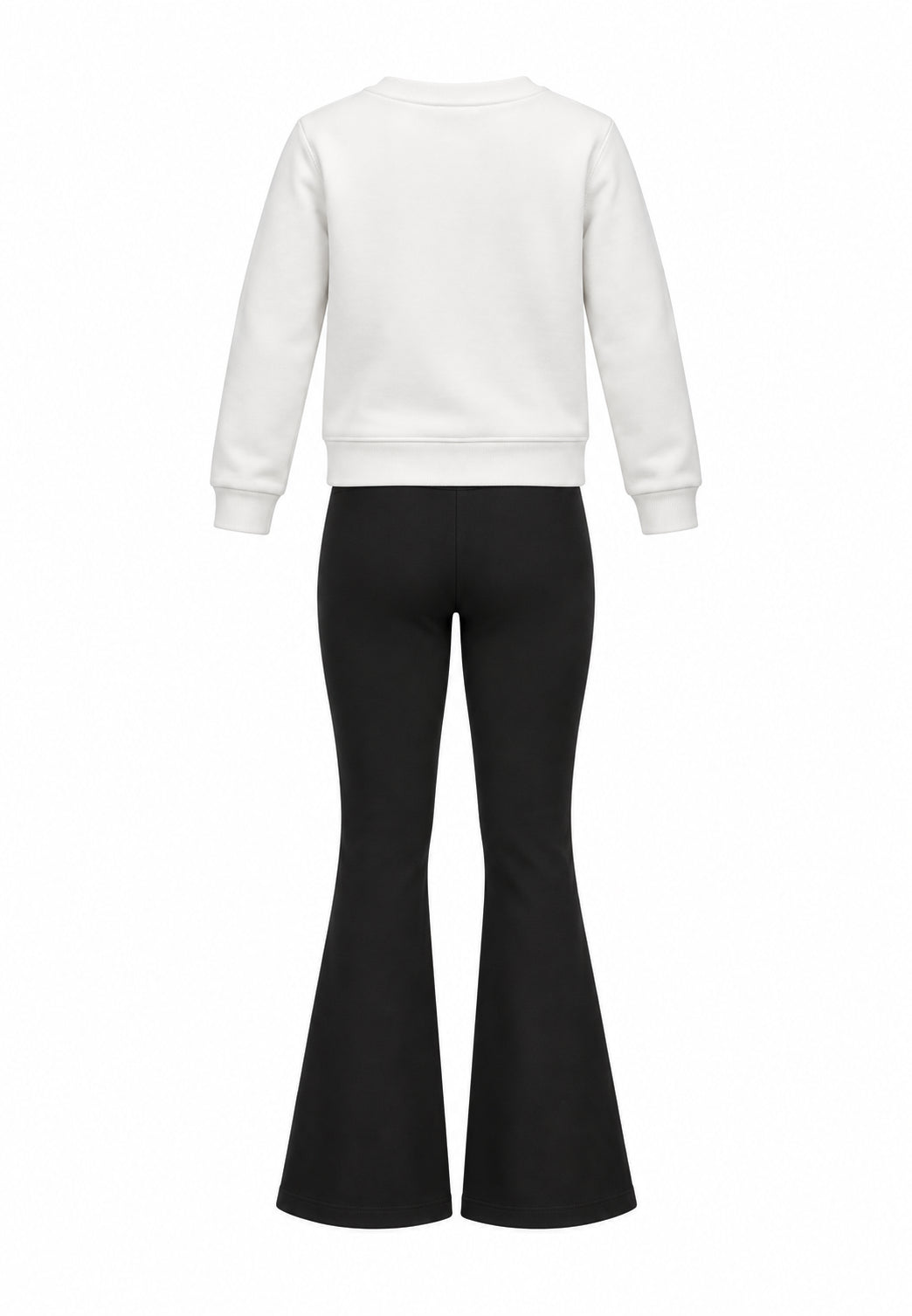 JUST CAVALLI completo BIANCO CON FELPA LOGATA E LEGGINGS Bambine e ragazze jga26168fe.bia_