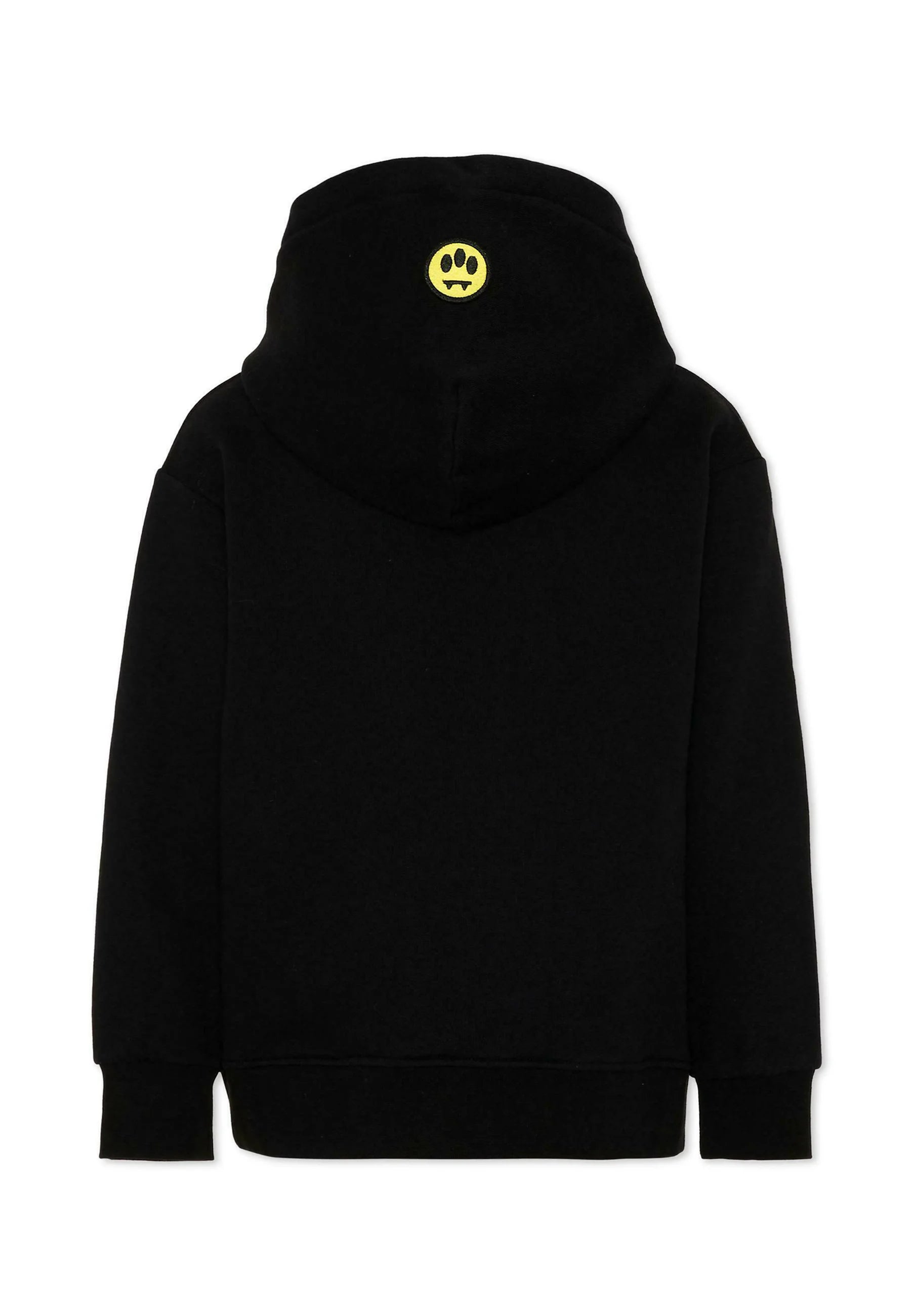 BARROW FELPA NERO CON CAPPUCCIO CON TEDDY GRANDE CENTRALE Bambini e ragazzi F6BKJUHS031.NE_