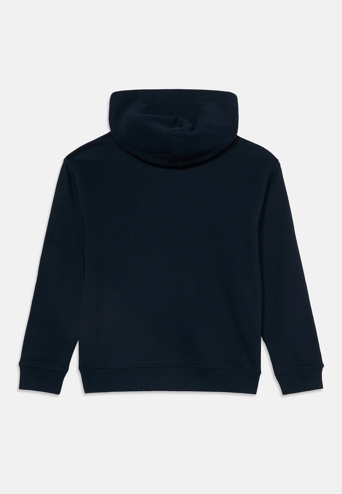 TOMMY HILFIGER felpa blu con capopuccio da bambino logo grande Bambini e ragazzi KB0KB10635C1G.BLU_