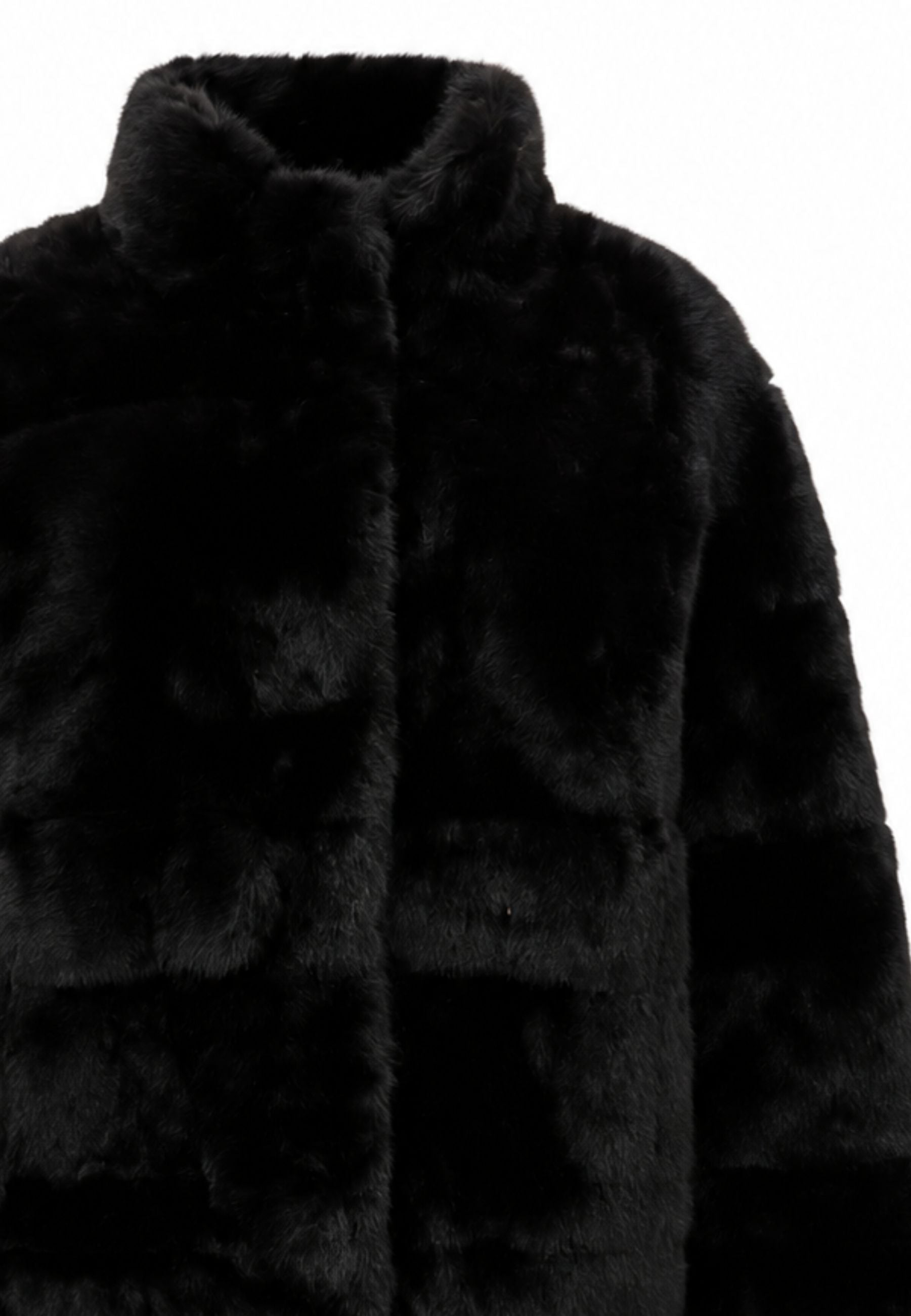 John Richmond PELLICCIA NERA A COLLO ALTO Bambine e ragazze rga26097pl.ne_