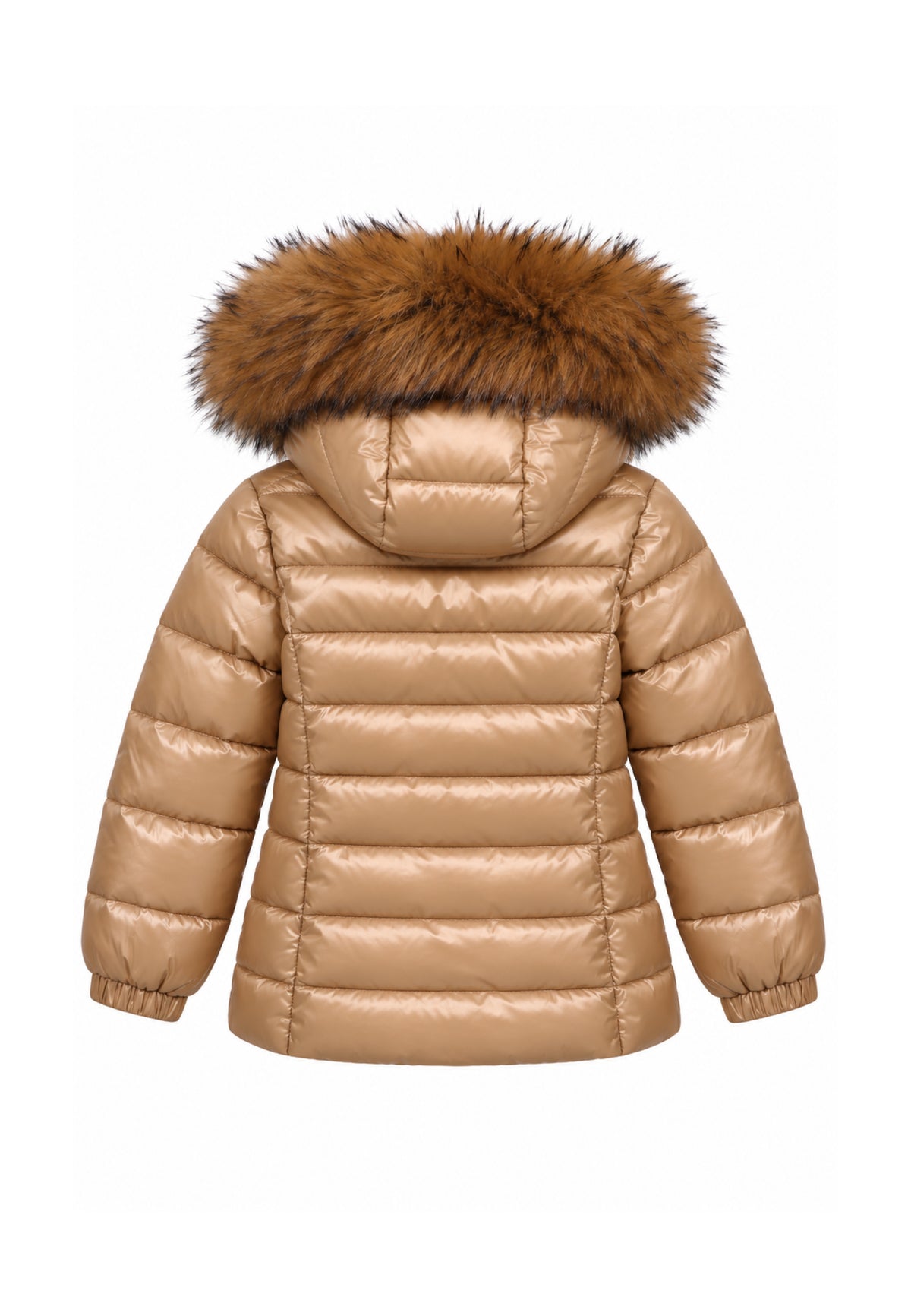 REFRIGIWEAR PIUMINO CON PELLICCIA E LOGO SUL BRACCIO Bambine e ragazze RG2606CW26_