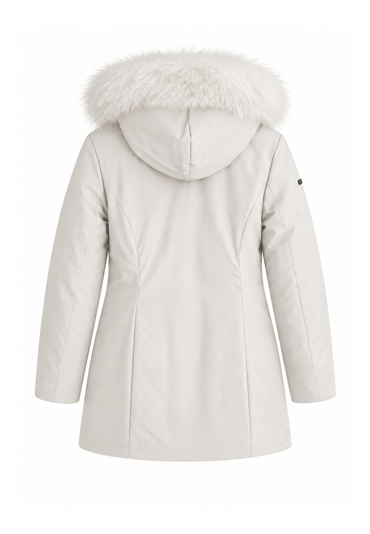 REFRIGIWEAR GIUBBOTTO AVORIO CON PELLICCIA NEL CAPPUCCIO Donna LADY TECH/1 FUR JACKET.AVORI_