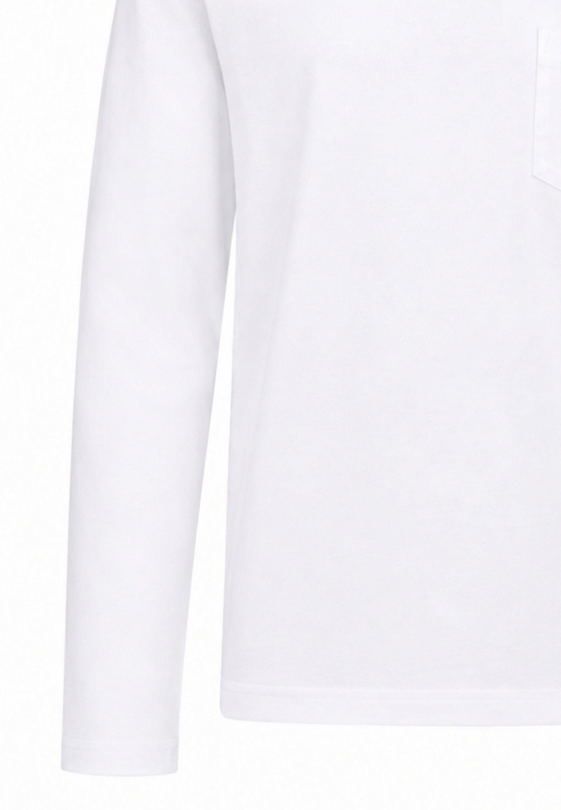 Roy Roger's tshirt BIANCA A MANICHE LUNGHE CON TASCHINO Bambini e ragazzi rz488/00.bia_