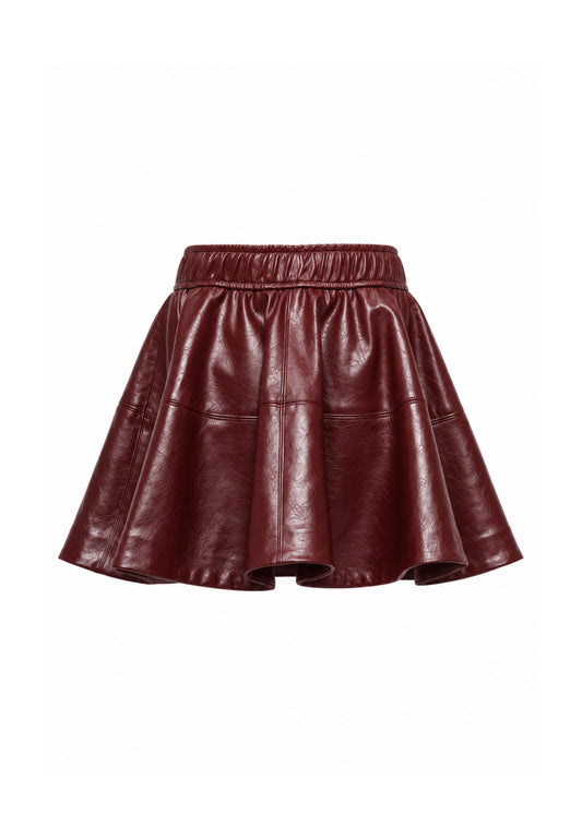 ONLY KIDS GONNA BORDEAUX IN PELLE Bambine e ragazze 15383232.BORDEAUX_