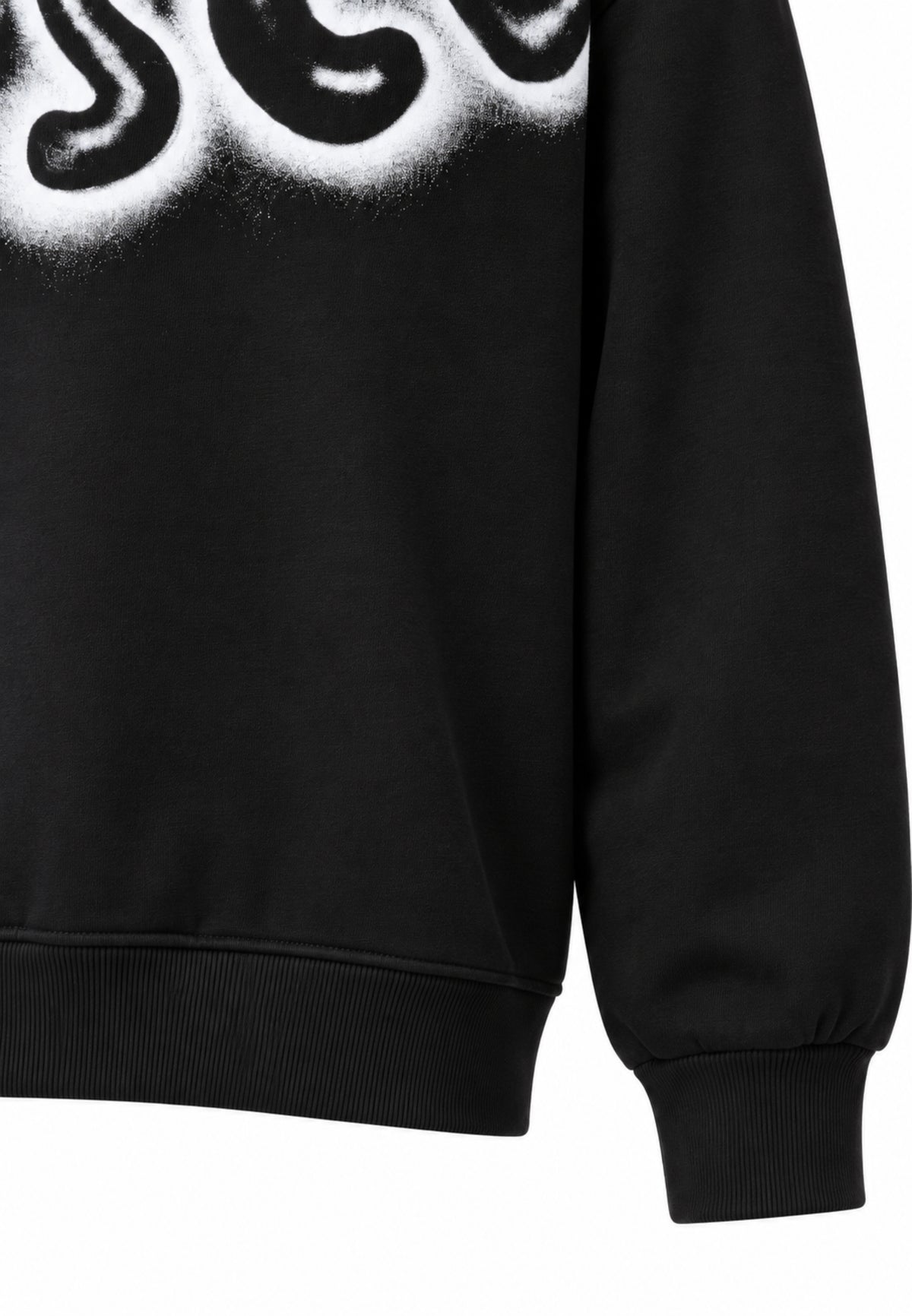 Disclaimer TUTA NERA CON LOGO GRAFFITI BIANCO Bambine e ragazze 26IDK59215.NERO_