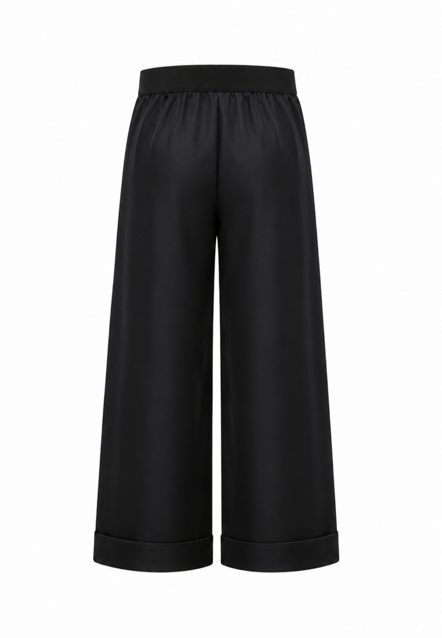 John Richmond pantalone NERO PALAZZO CON ELASTICO IN VITA Bambine e ragazze rga26055pa.ne_