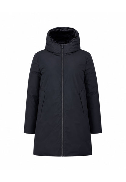 Bomboogie GIUBBOTTO NERO IN DOPPIO MATERIALE CON CAPPUCCIO Bambine e ragazze CG 8670 T ADL6 90.NE_