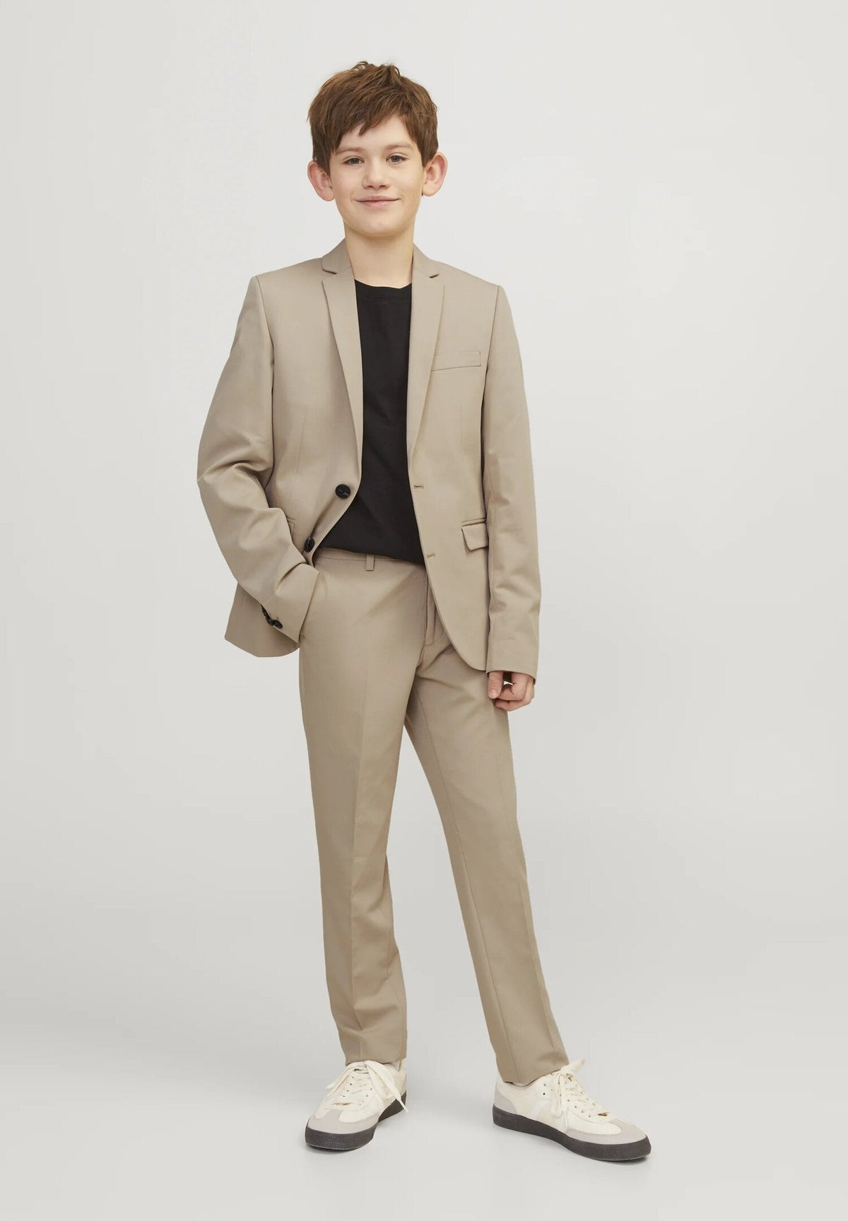 Jack & Jones jack jones pantalone beige chino a sigaretta bambino 12203547_ 12203547.BEIGE_