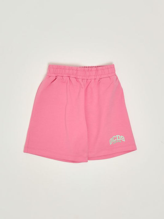 GCDS Shorts bambina in felpa