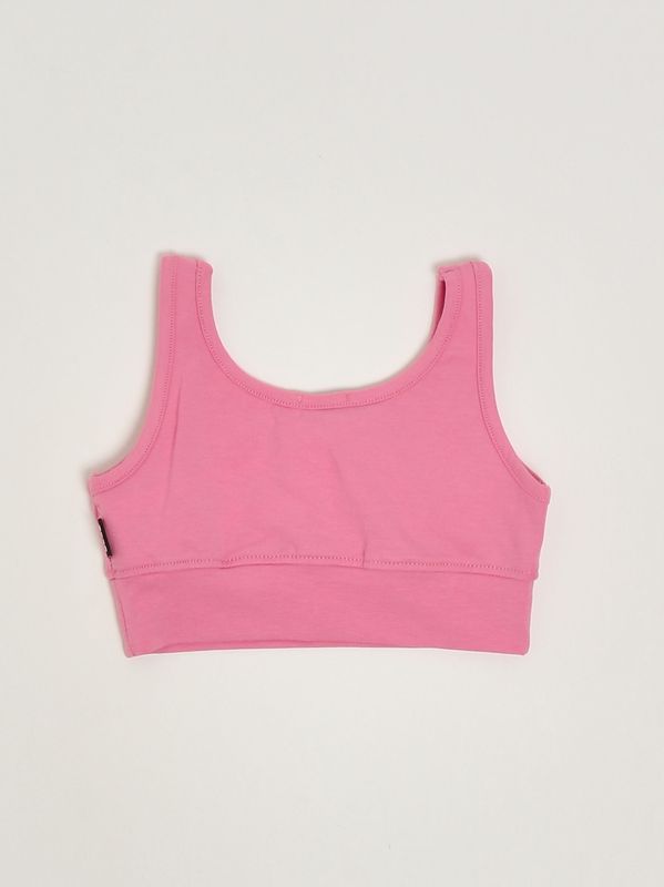 GCDS Top bambina in cotone stretch