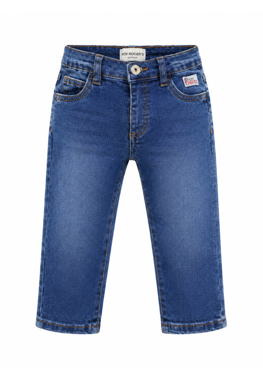 Roy Roger's jeans BLU DENIM A SIGARETTA FIT REGULAR Bambine e ragazze rg098/49.denim_