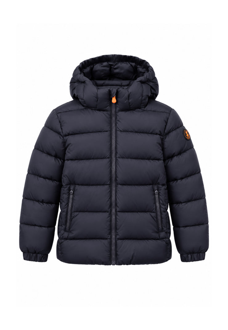 Save the Duck GIUBBOTTO BLU TRAPUNTATO CON CAPPUCCIO Bambini e ragazzi 02-J35560B.BLU_