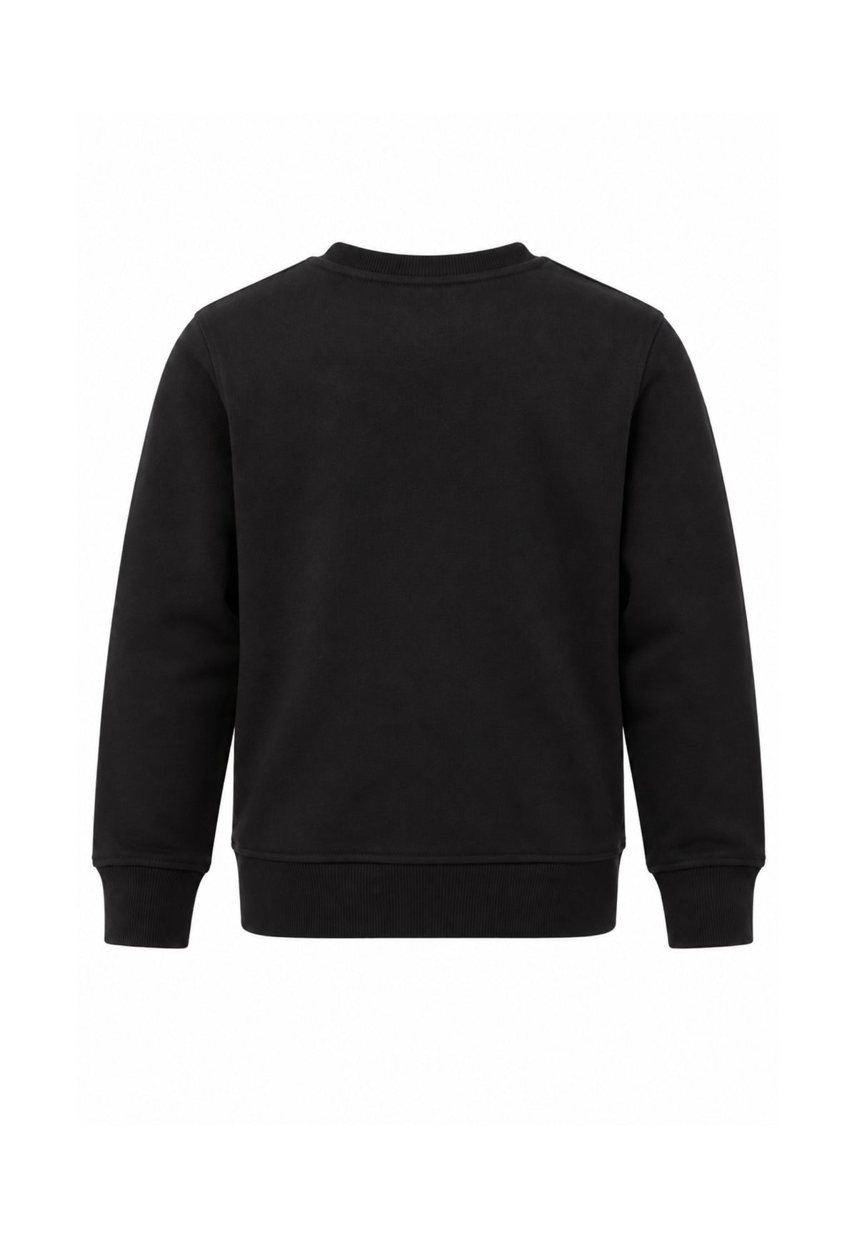 Diesel FELPA NERO CON LOGO EFFETTO ROVINATO Bambini e ragazzi SLOMIX.NE_
