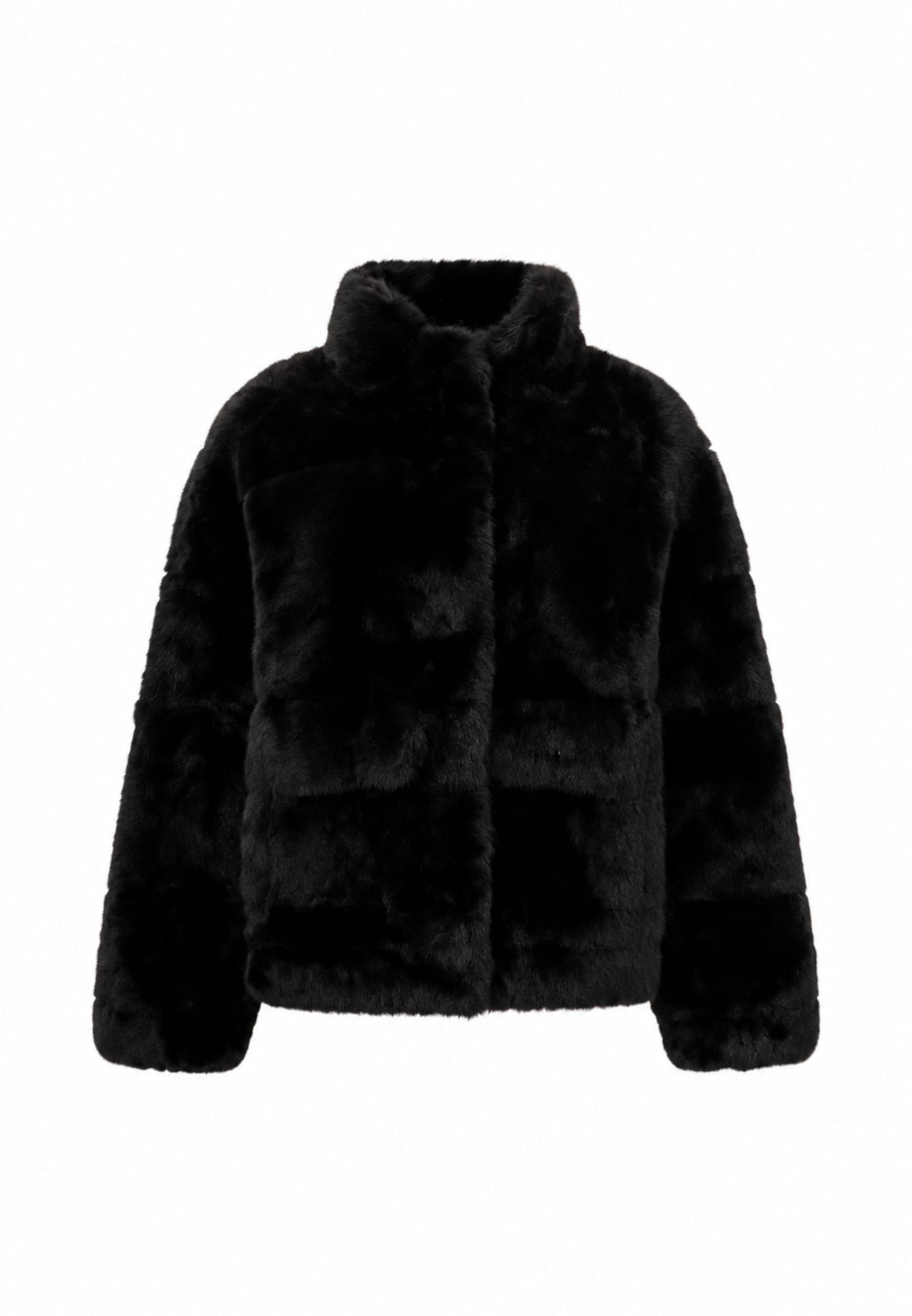 John Richmond PELLICCIA NERA A COLLO ALTO Bambine e ragazze rga26097pl.ne_