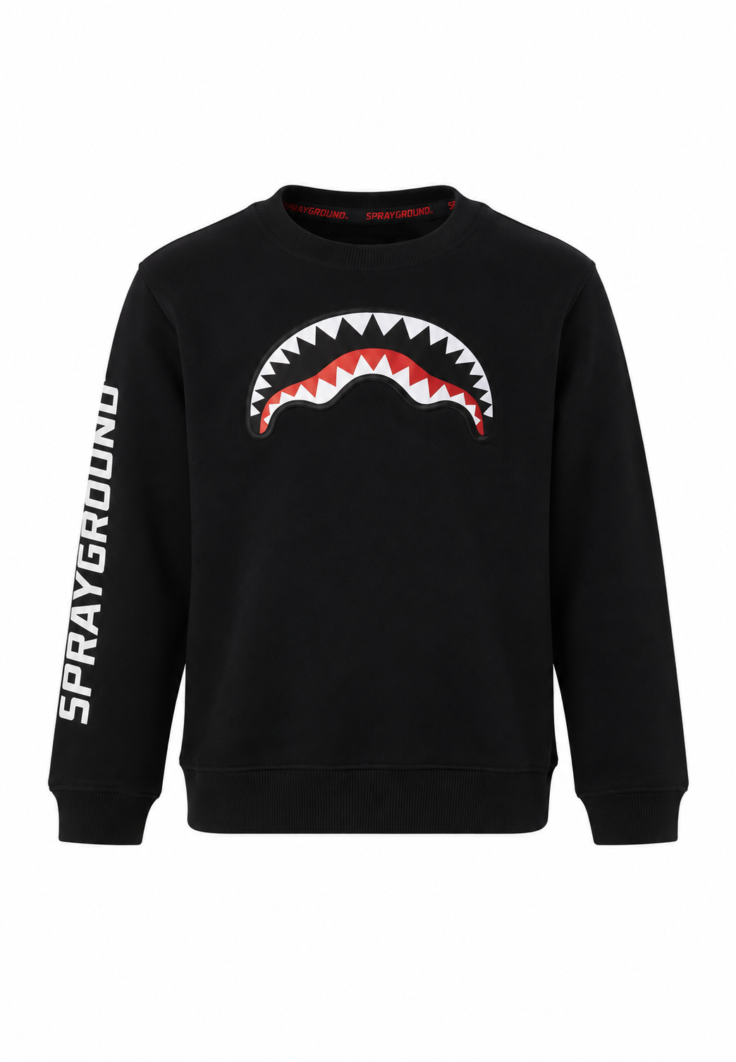 Sprayground felpa nera bambino fronte