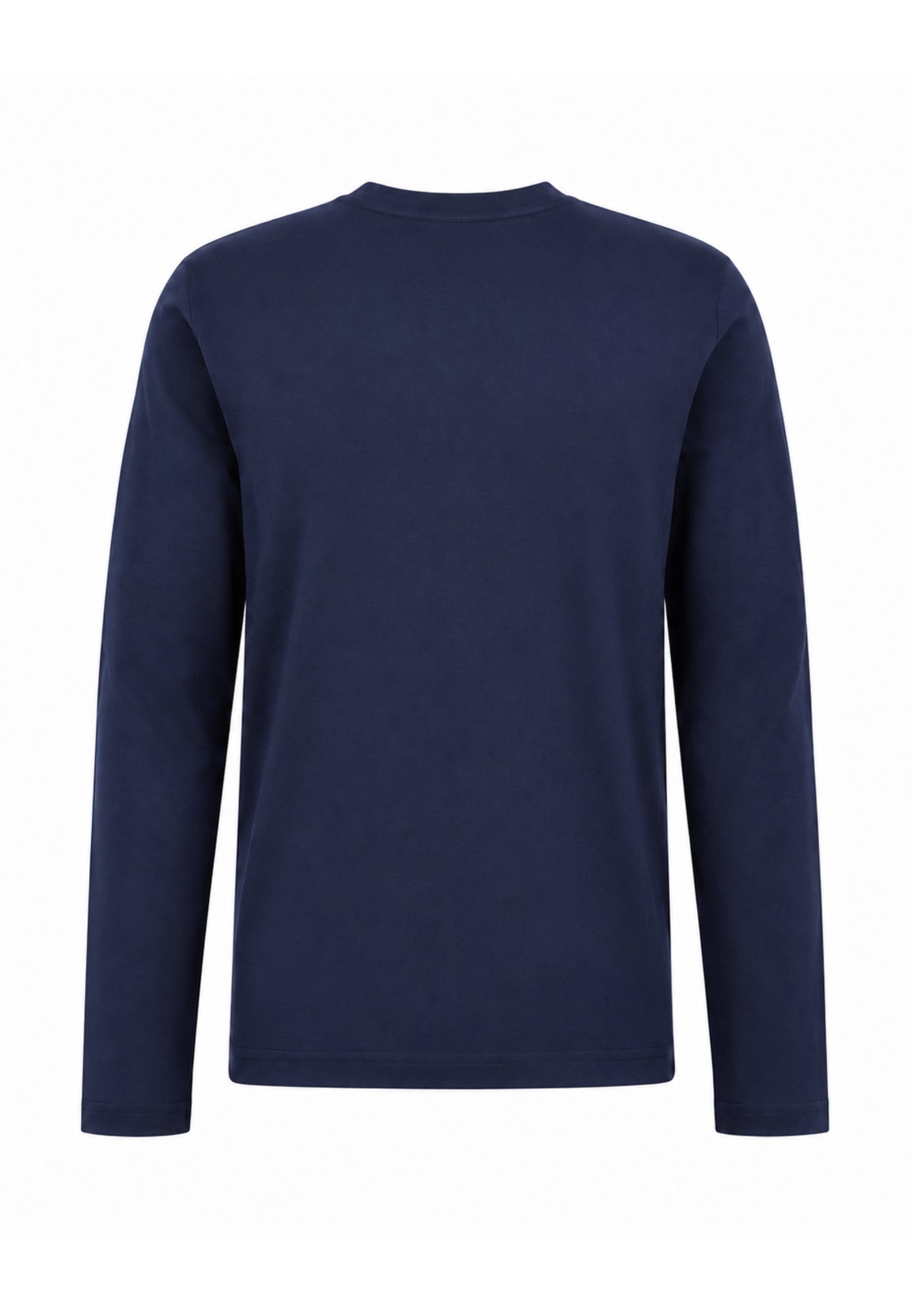 Roy Roger's tshirt BLU A MANICHE LUNGHE CON TASCHINO Bambini e ragazzi rz488/00.blu_
