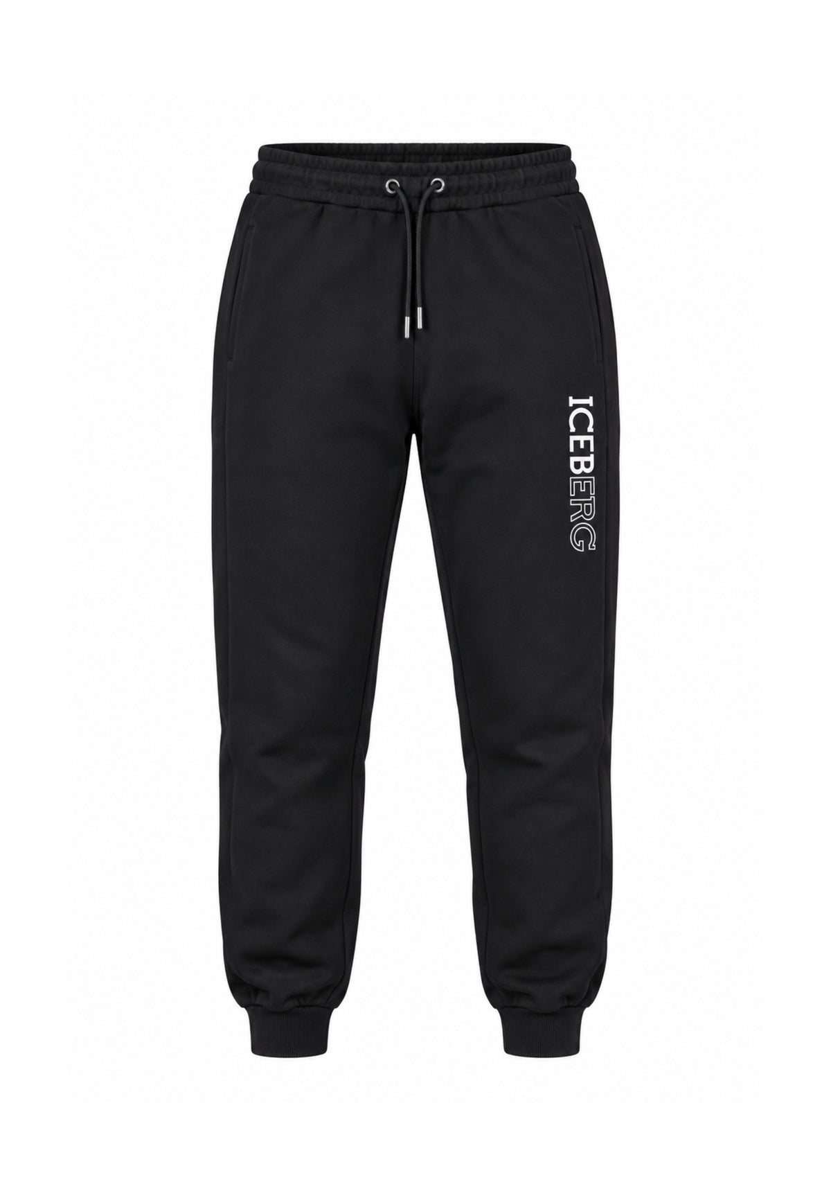 ICEBERGS COMPLETO NERO GIROCOLLO CON LOGO COLORATO Bambini e ragazzi CFICE7302J.NE_