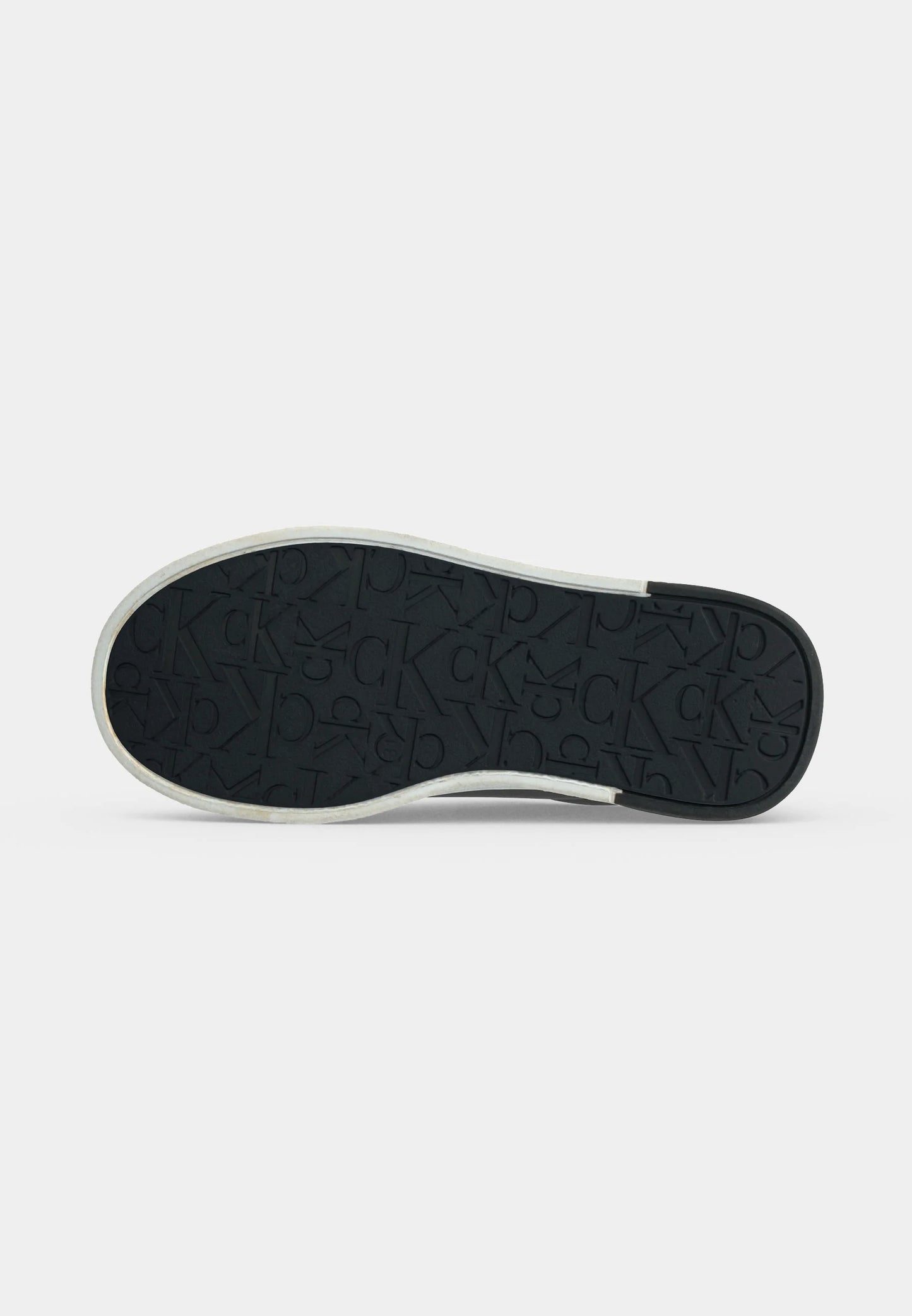 CALVIN KLEIN SNEAKER BASSA NERA CON LACCI E LOGO LATERALE Bambini e ragazzi 224-V3X9-83468-1355999.NE_