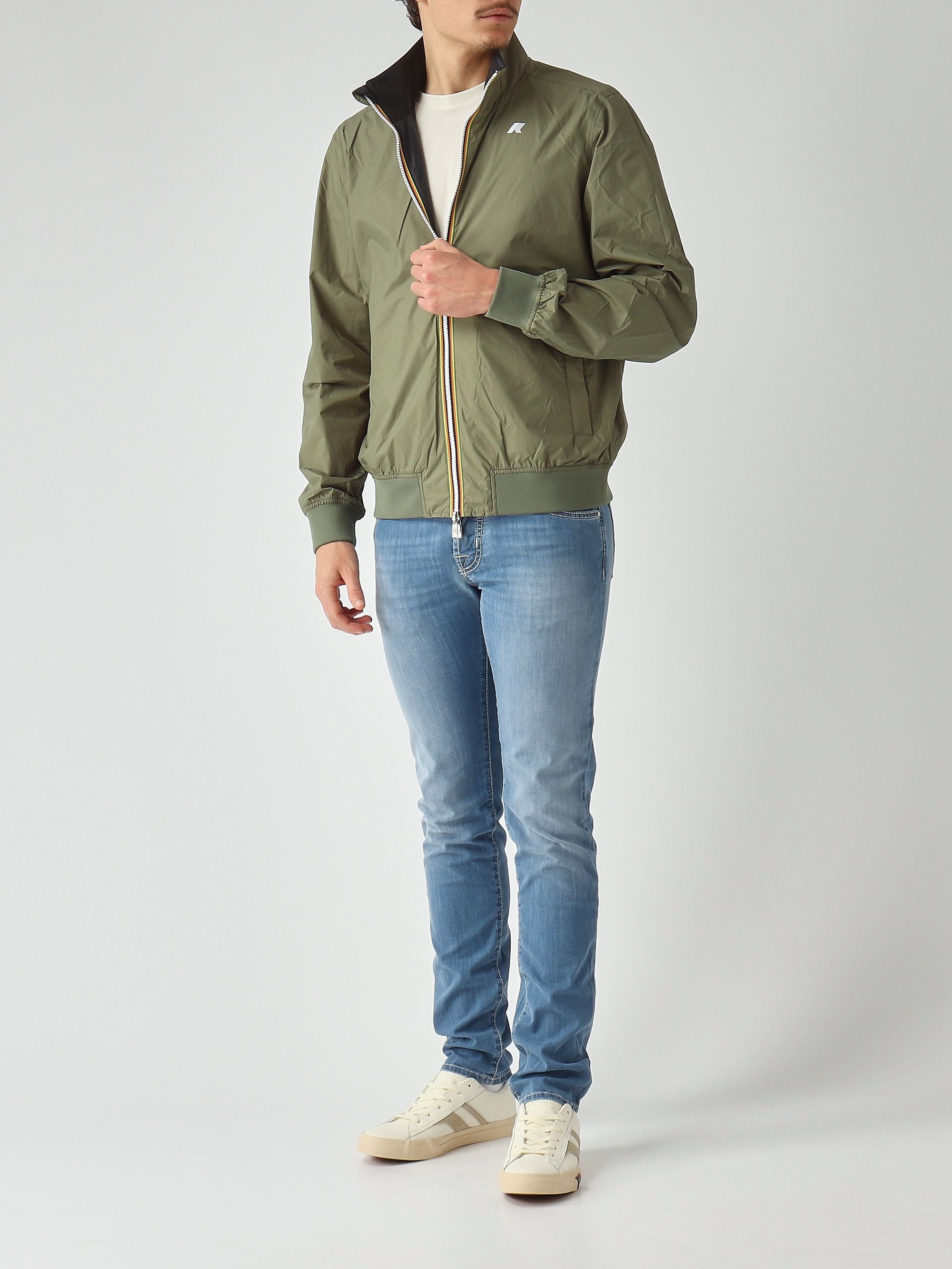 K-Way Giacca uomo Arsene Plus.2 in tessuto tecnico impermeabile