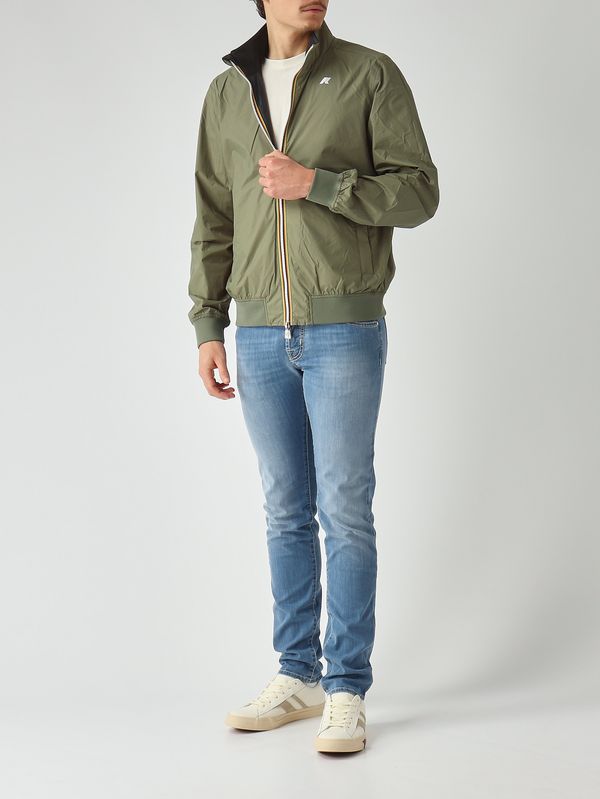 K-Way Giacca uomo Arsene Plus.2 in tessuto tecnico impermeabile