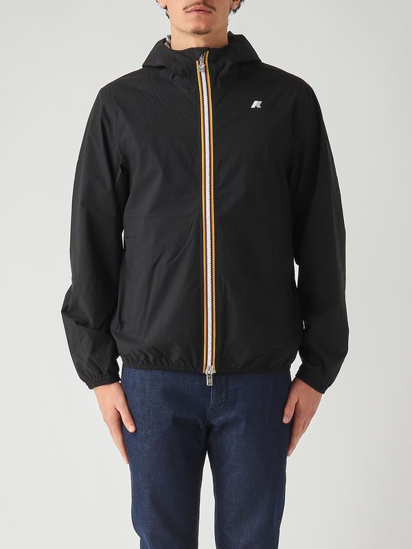 K-Way Giacca uomo Jack Stretch Dot in tessuto tecnico elasticizzato