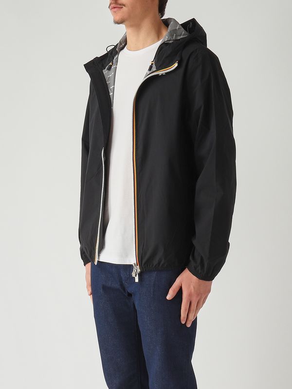 K-Way Giacca uomo Jack Stretch Dot in tessuto tecnico elasticizzato