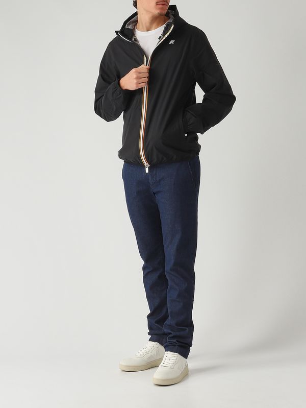 K-Way Giacca uomo Jack Stretch Dot in tessuto tecnico elasticizzato