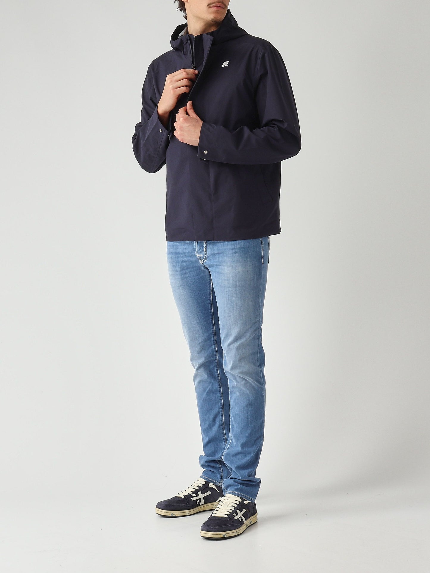 K-Way Giacca uomo Jacko Stretch 2L in tessuto tecnico stretch