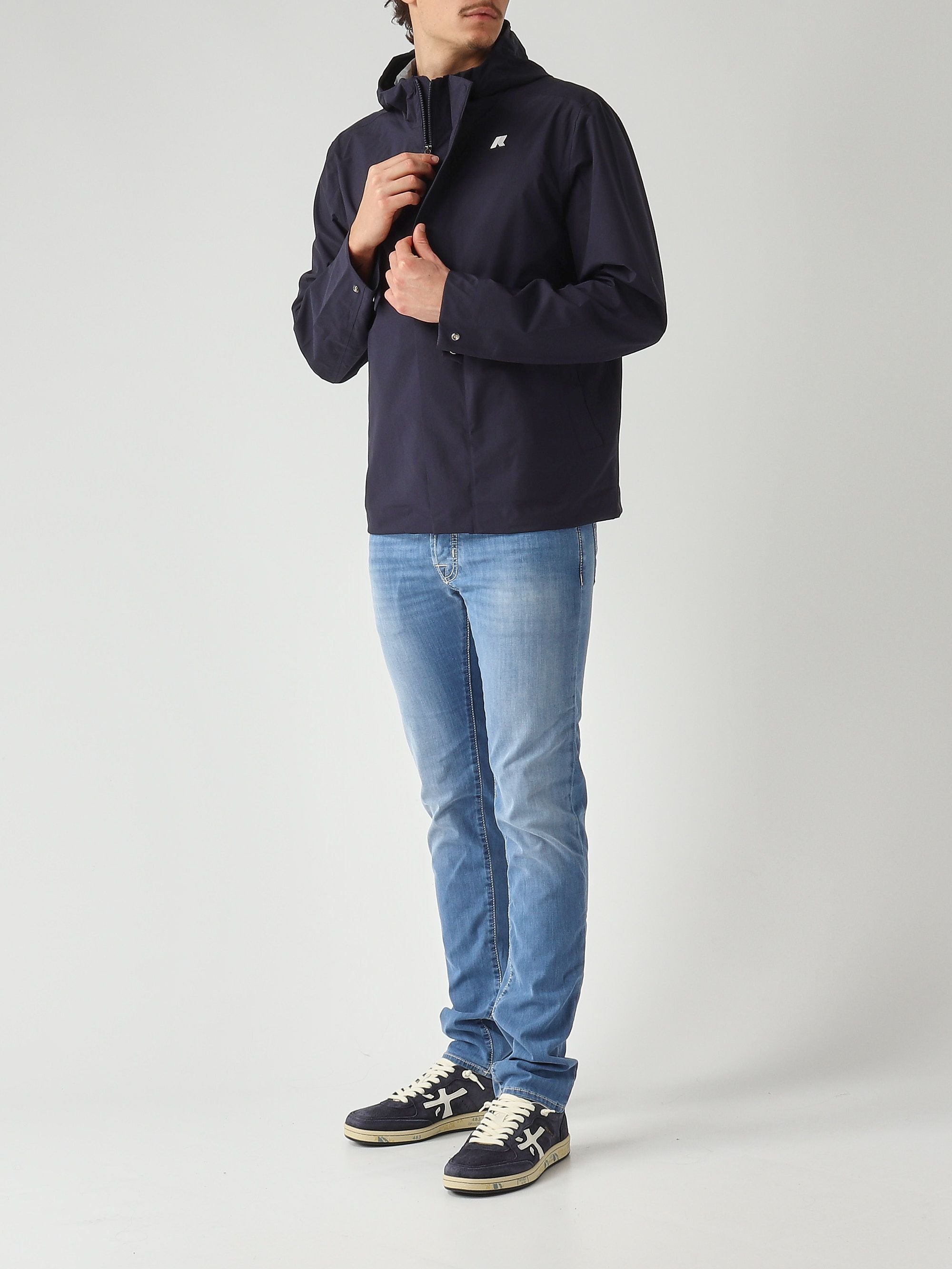K-Way Giacca uomo Jacko Stretch 2L in tessuto tecnico stretch