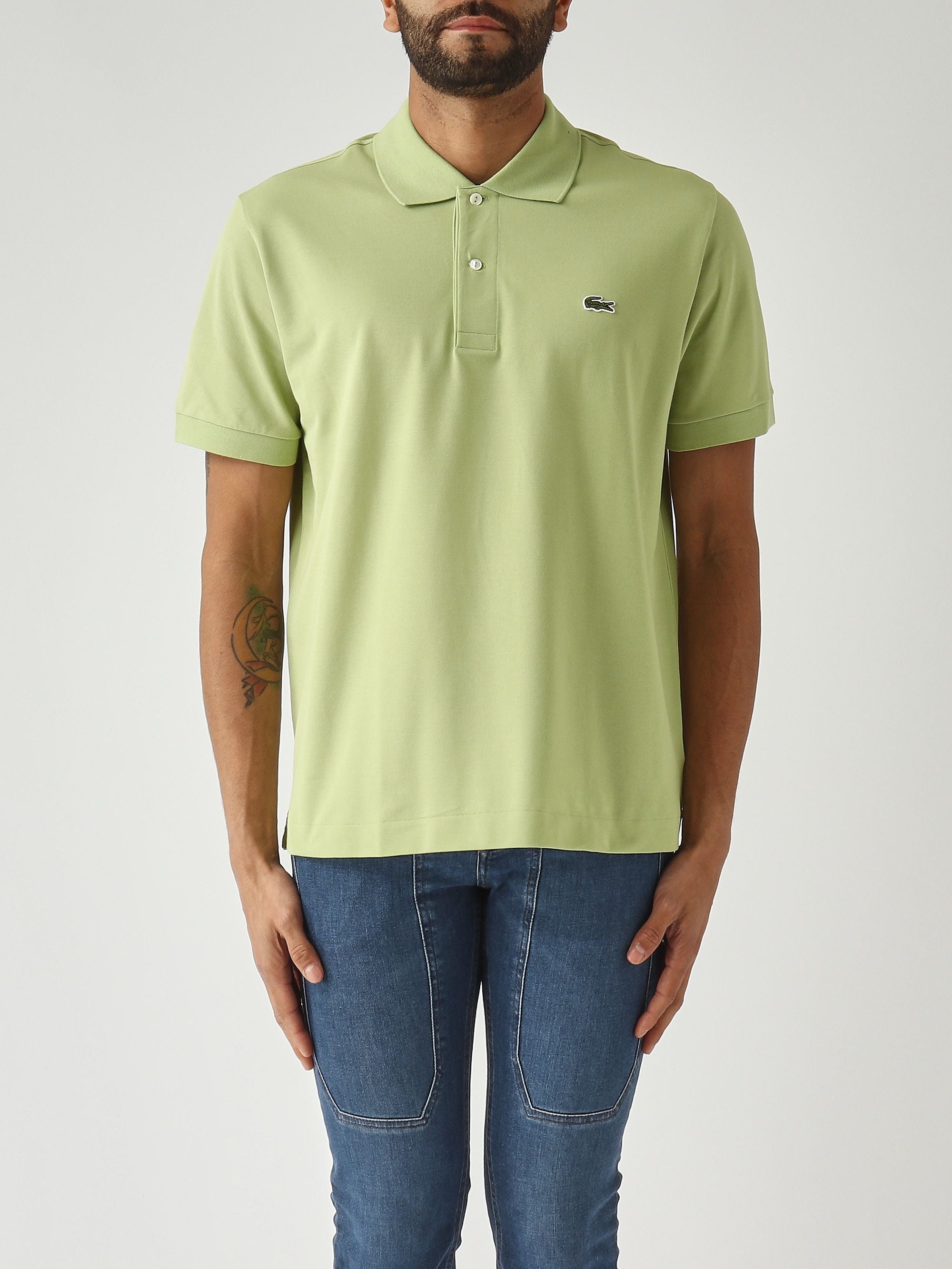 Lacoste Polo uomo L.12.12 in cotone organico stretch ultra leggero