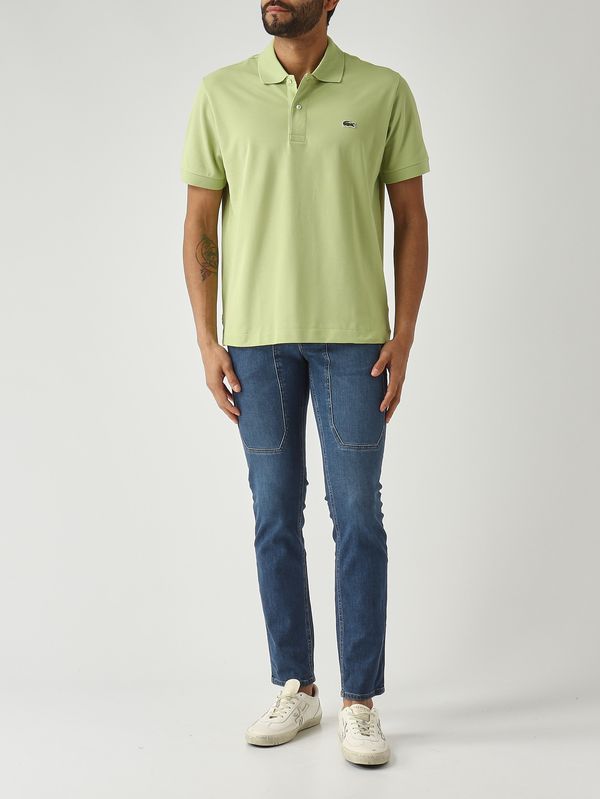 Lacoste Polo uomo L.12.12 in cotone organico stretch ultra leggero