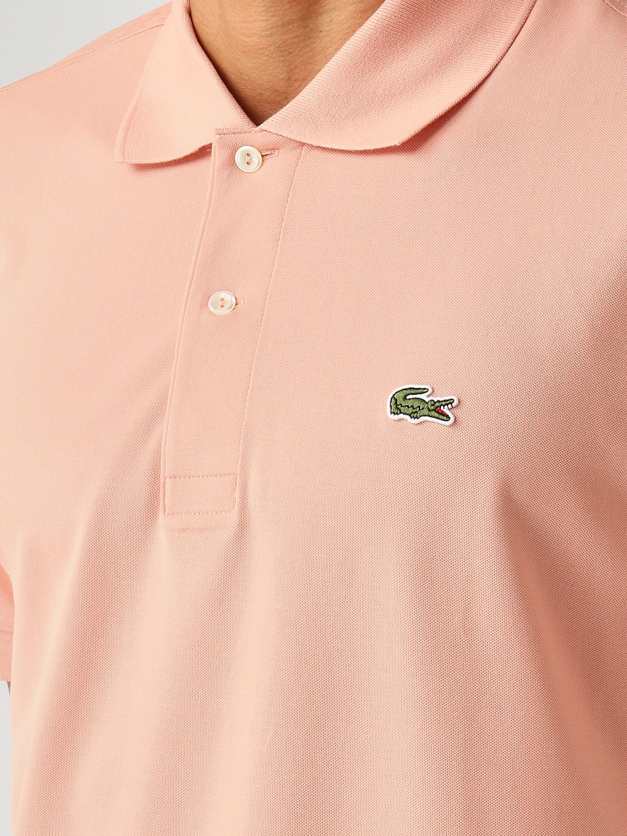 Lacoste Polo uomo L.12.12 in cotone organico stretch ultra leggero