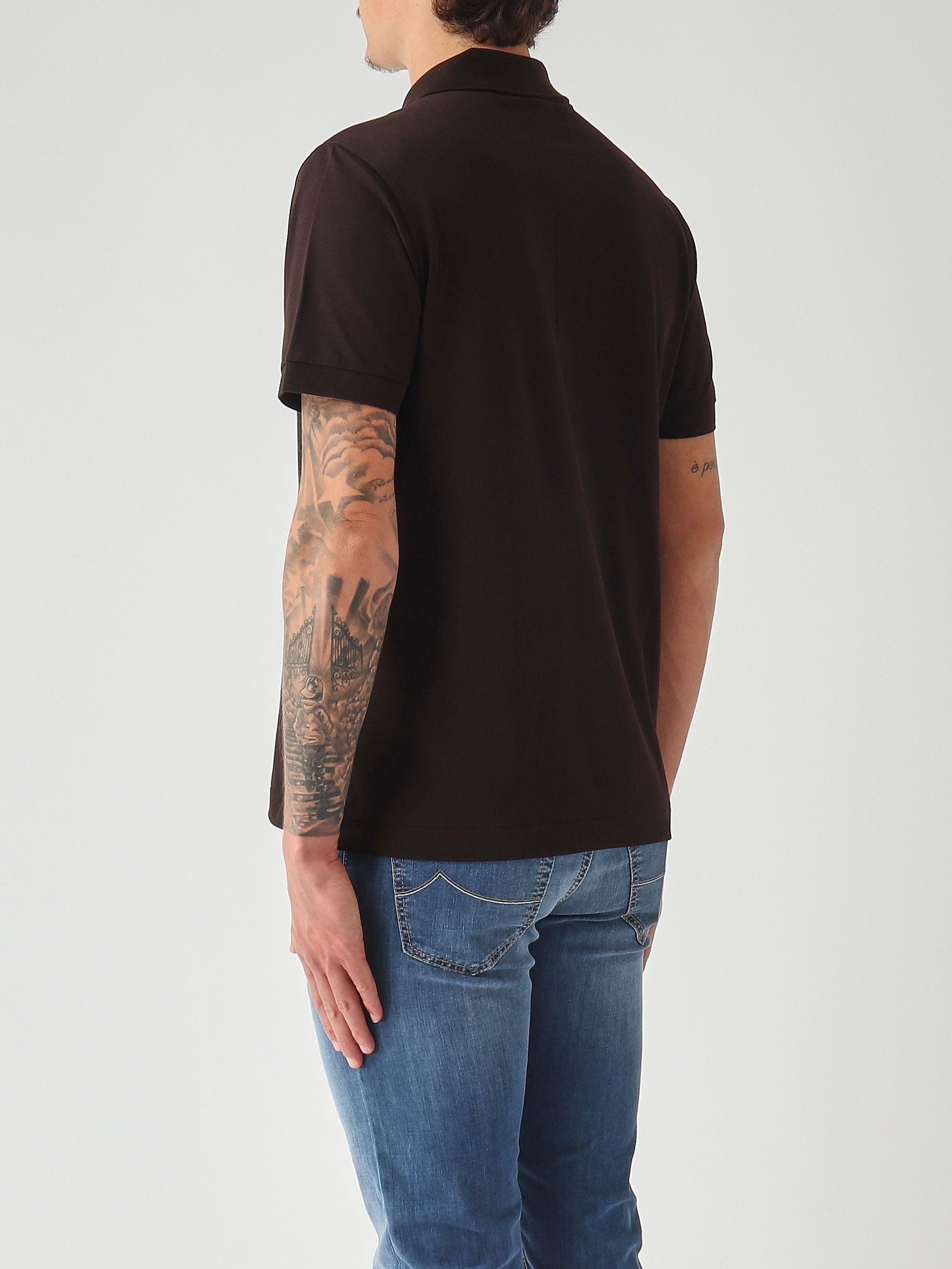 Lacoste Polo uomo L.12.12 in cotone organico stretch ultra leggero