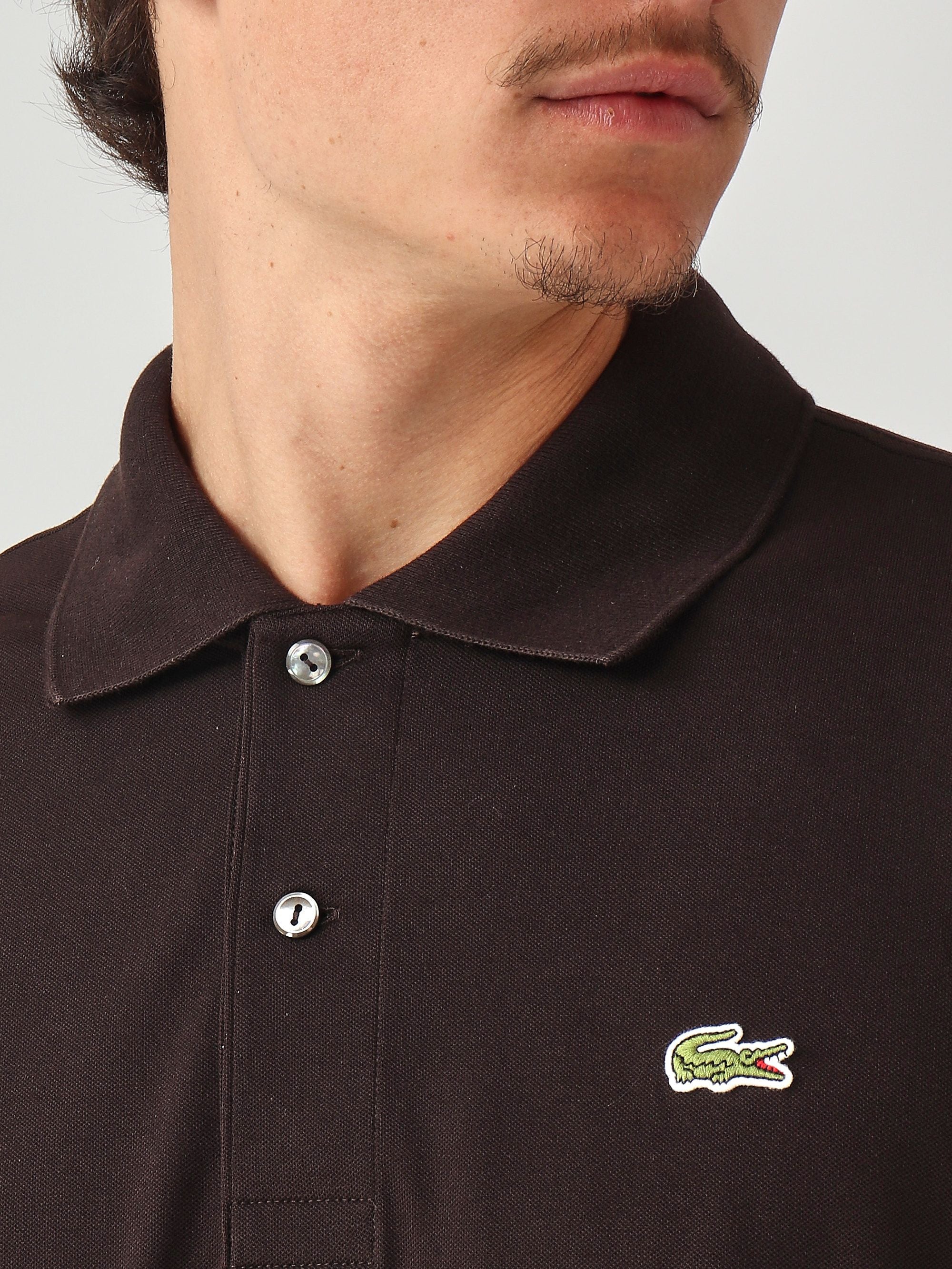 Lacoste Polo uomo L.12.12 in cotone organico stretch ultra leggero