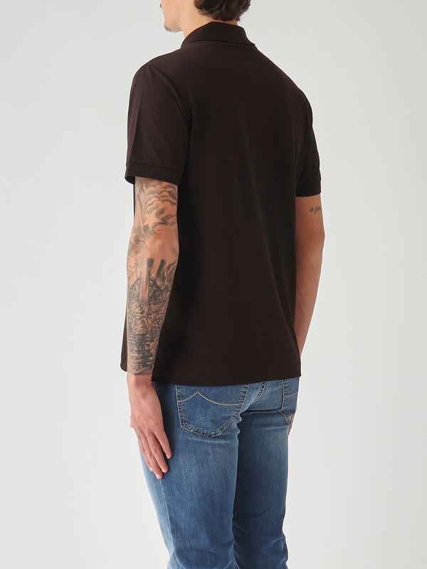 Lacoste Polo uomo L.12.12 in cotone organico stretch ultra leggero
