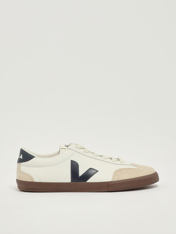 Veja Sneakers uomo Volley in pelle
