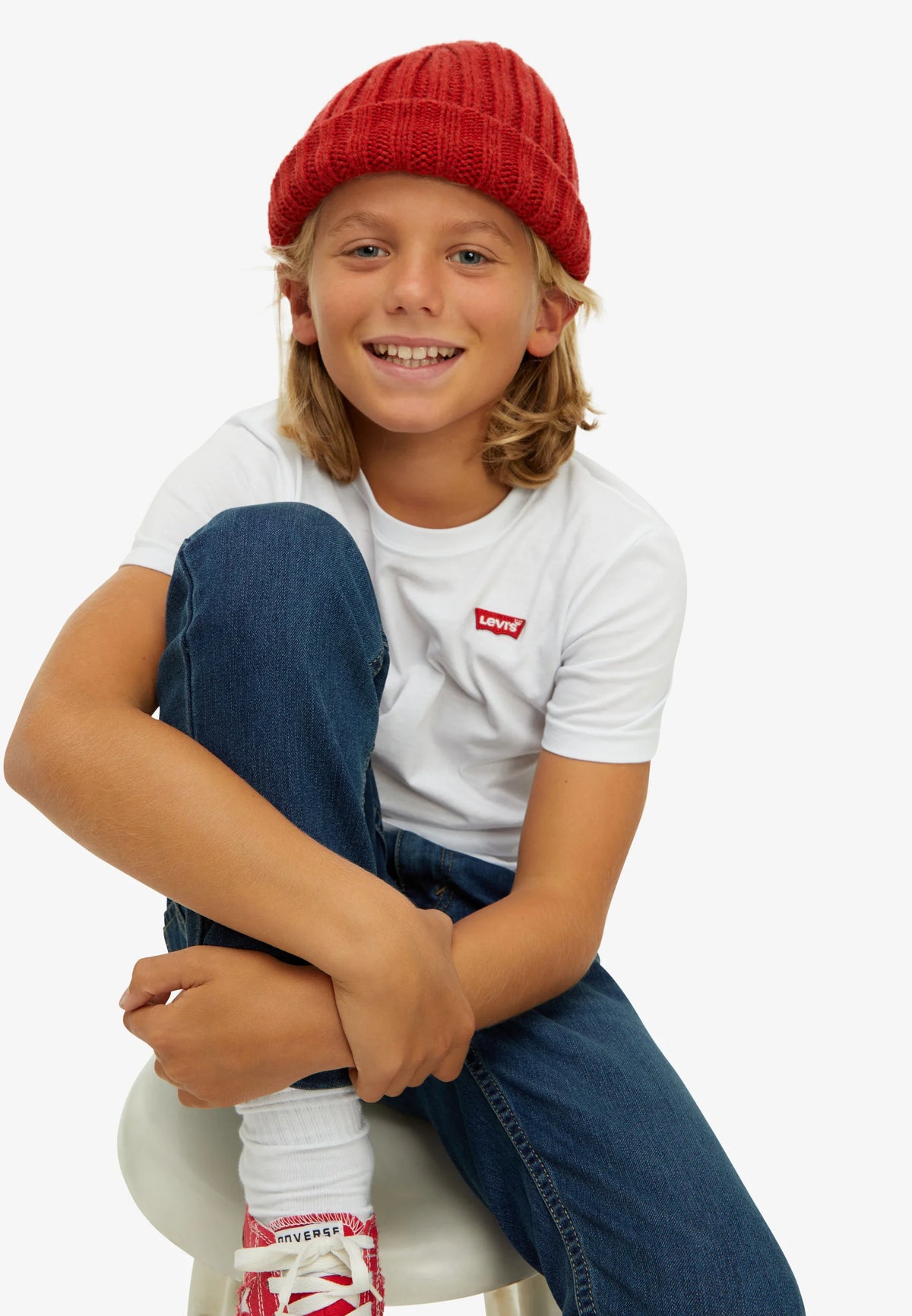 Levi's JEANS BLU DENIM 511 SLIM FIT A CINQUE TASCHE Bambini e ragazzi 9e2006-m8n.denim
