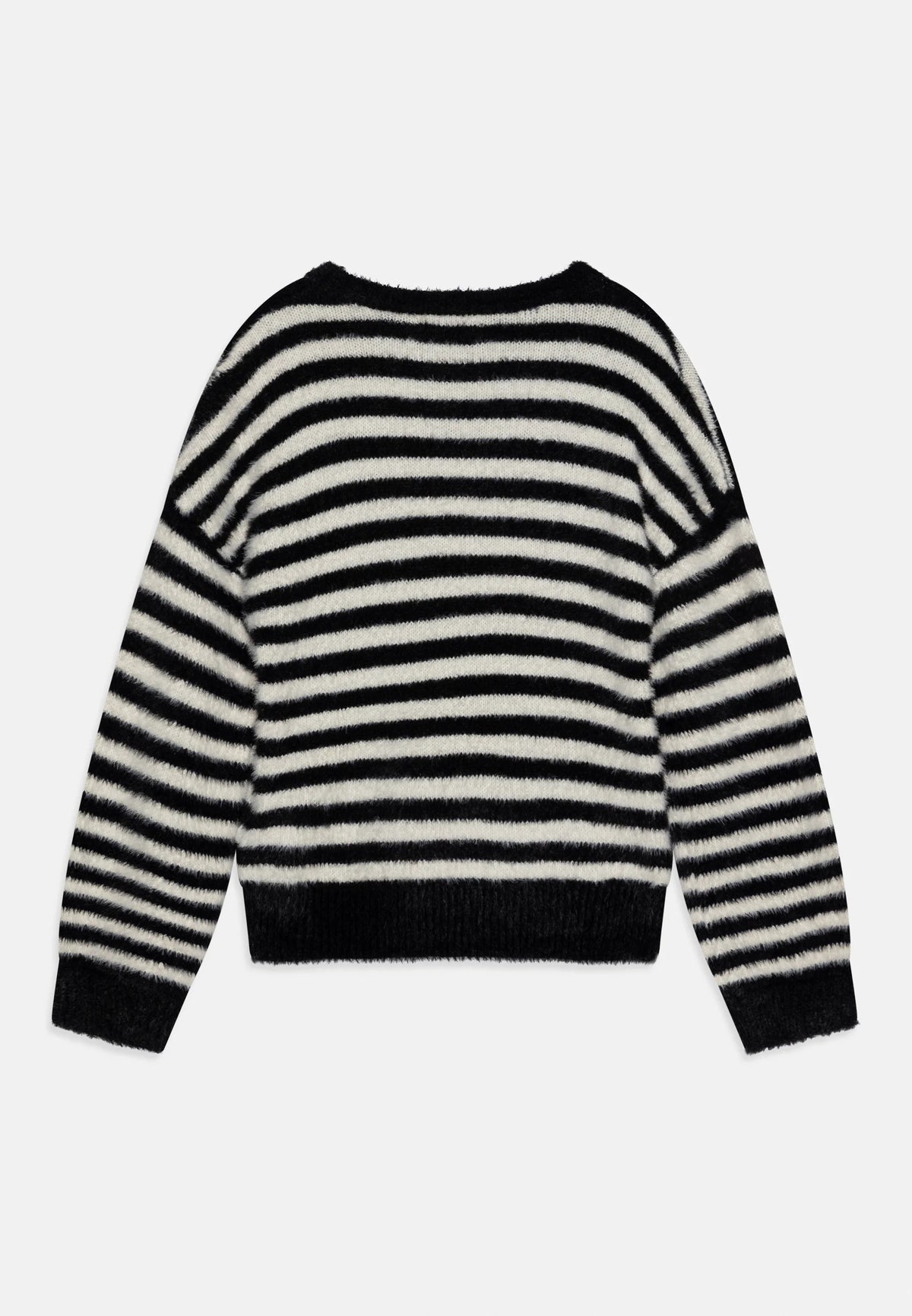 ONLY KIDS MAGLIONE NERO E BIANCO A RIGHE ORIZZONTALI Bambine e ragazze 15306452.NERO_