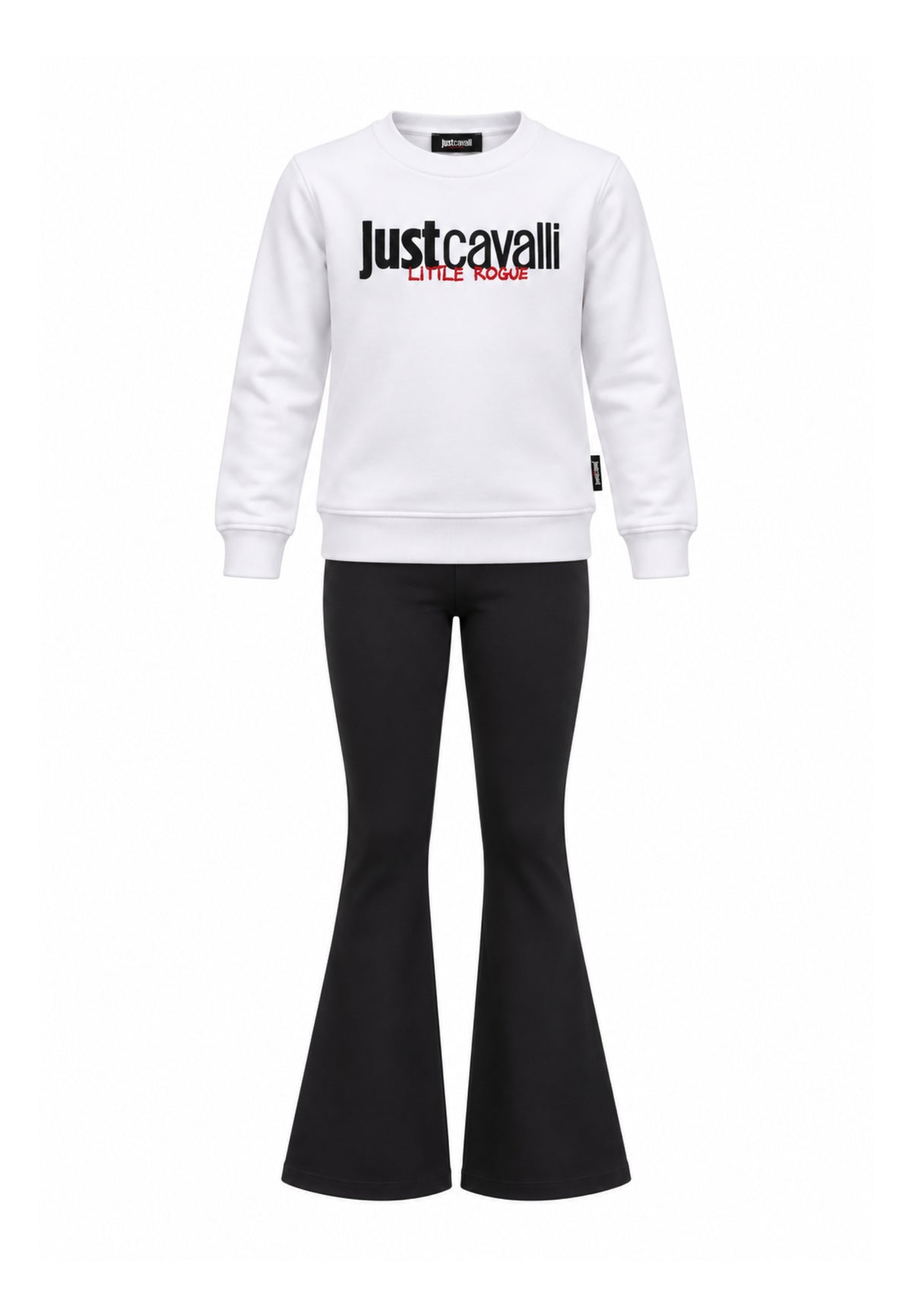 JUST CAVALLI completo bianco con felpa e leggings Bambine e ragazze jba26158fe.bia_