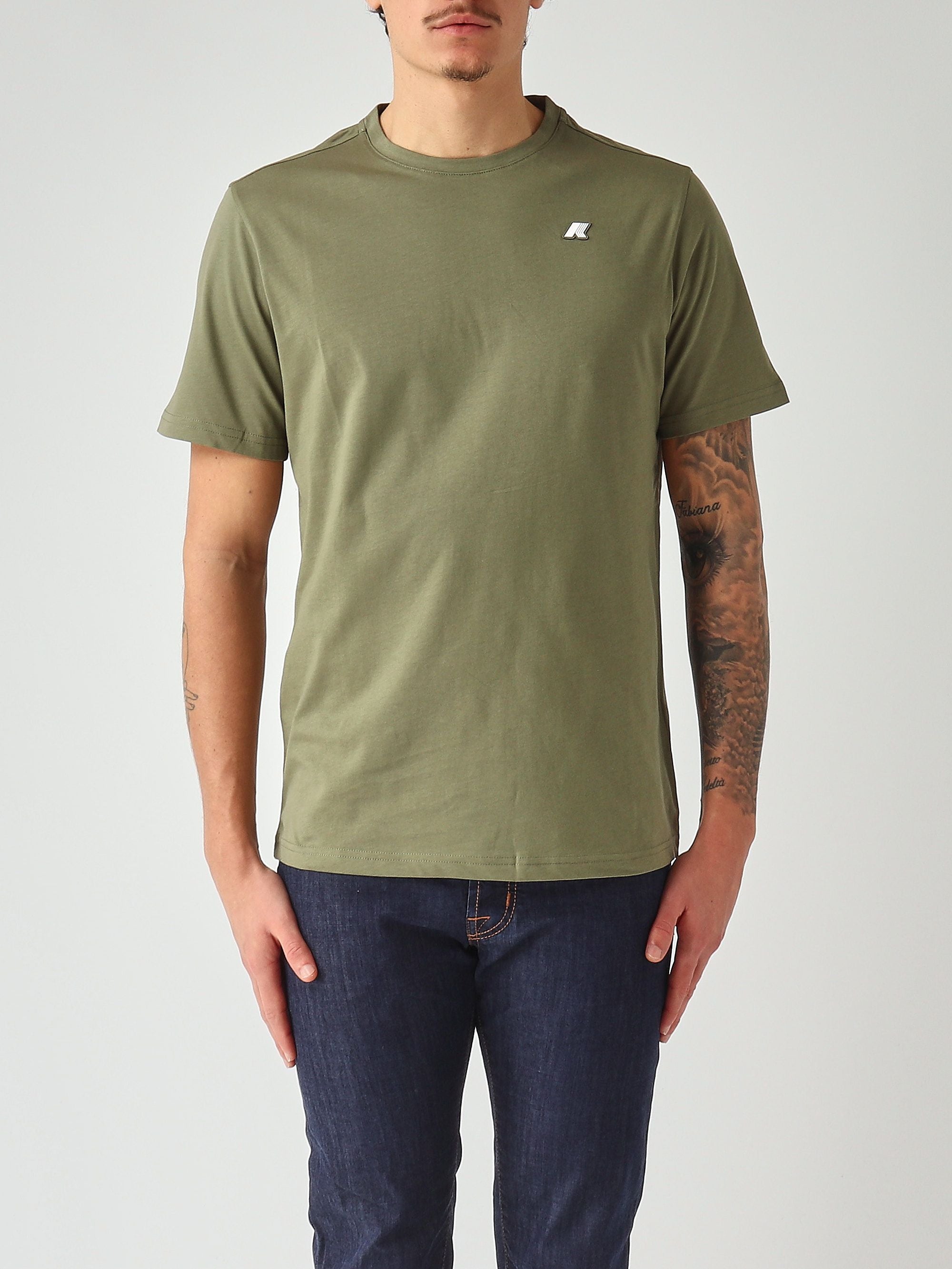 K-Way T-shirt uomo Odom in cotone