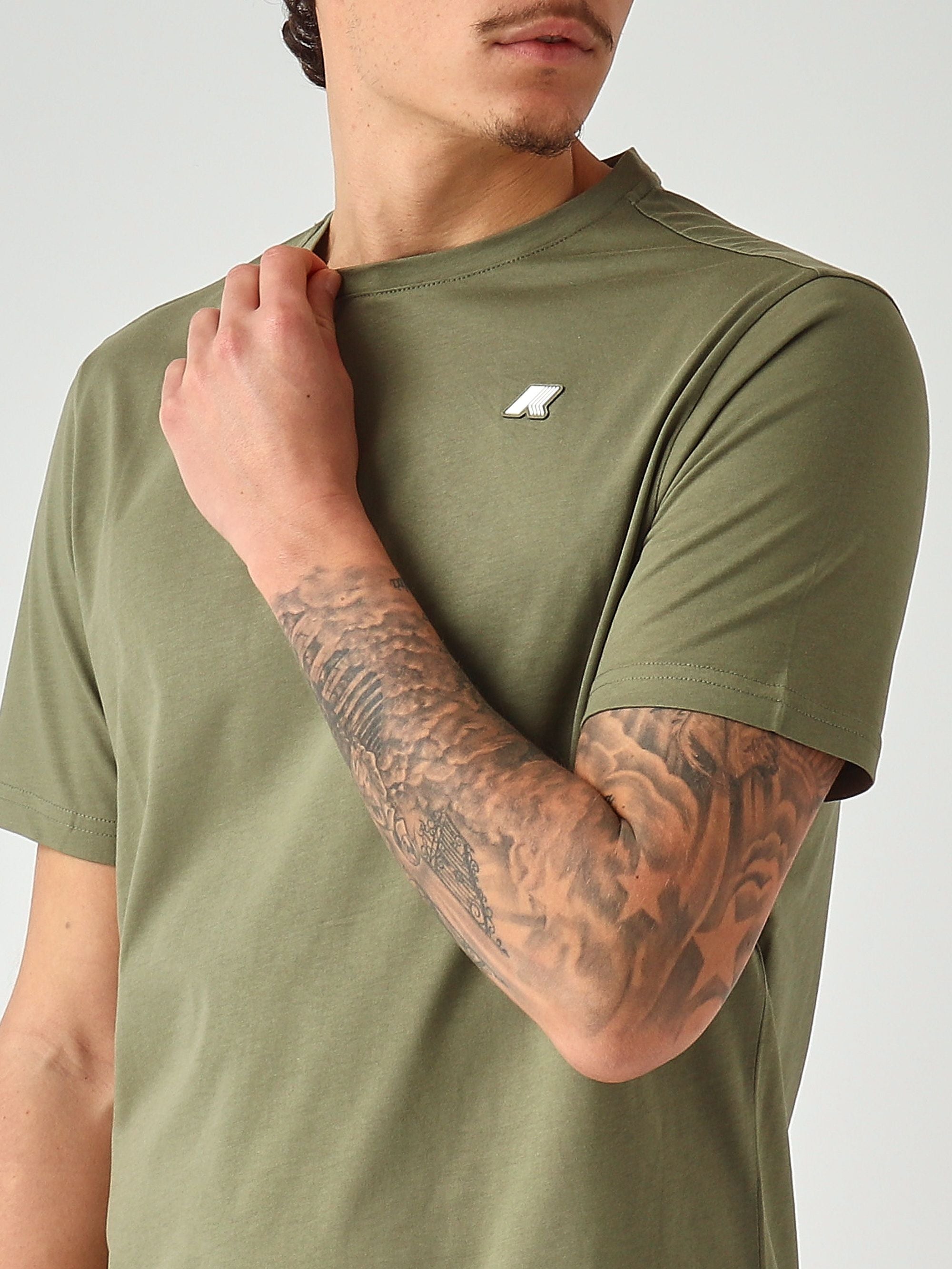 K-Way T-shirt uomo Odom in cotone