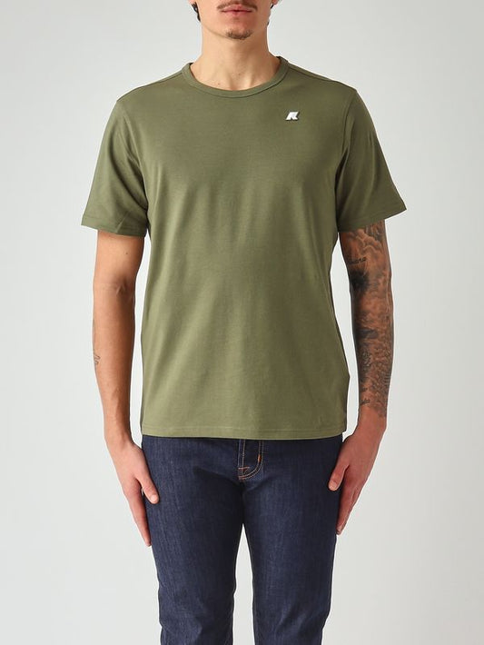 K-Way T-shirt uomo Adame Light in cotone stretch