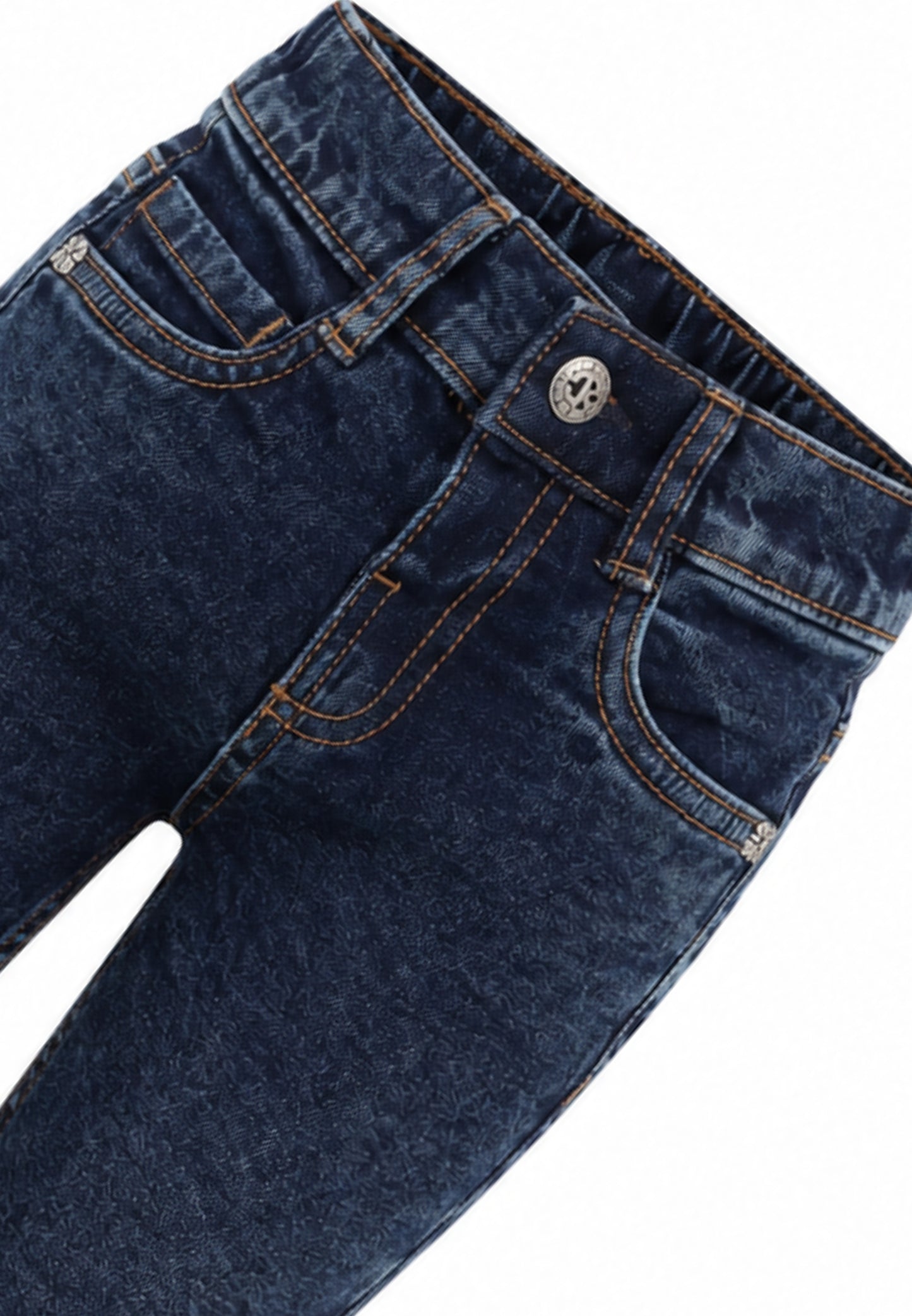 John Richmond JEANS A SIGARETTA SLIM DENIM BLU Bambini e ragazzi ria26012je.denim_