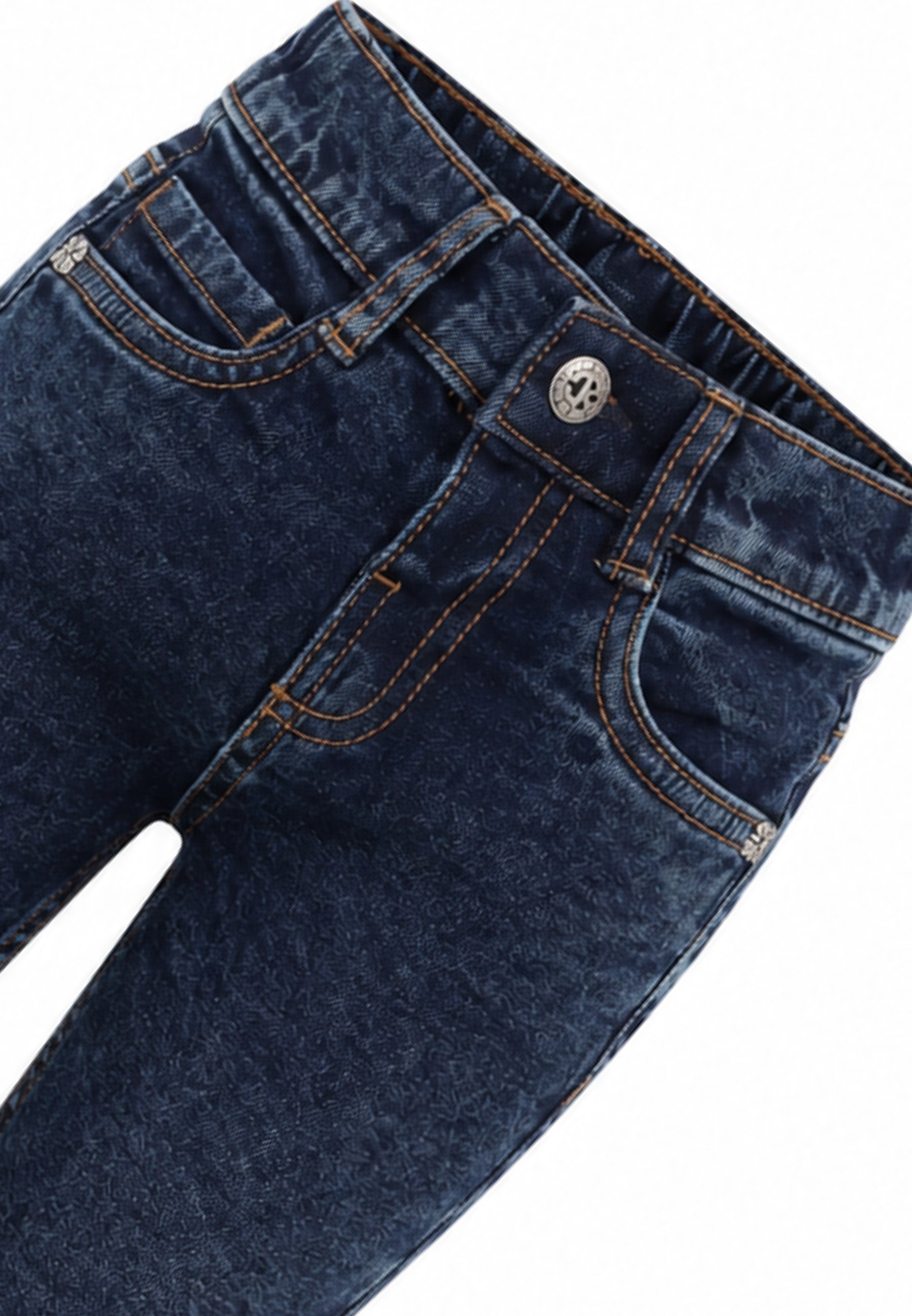 John Richmond JEANS A SIGARETTA SLIM DENIM BLU Bambini e ragazzi ria26012je.denim_