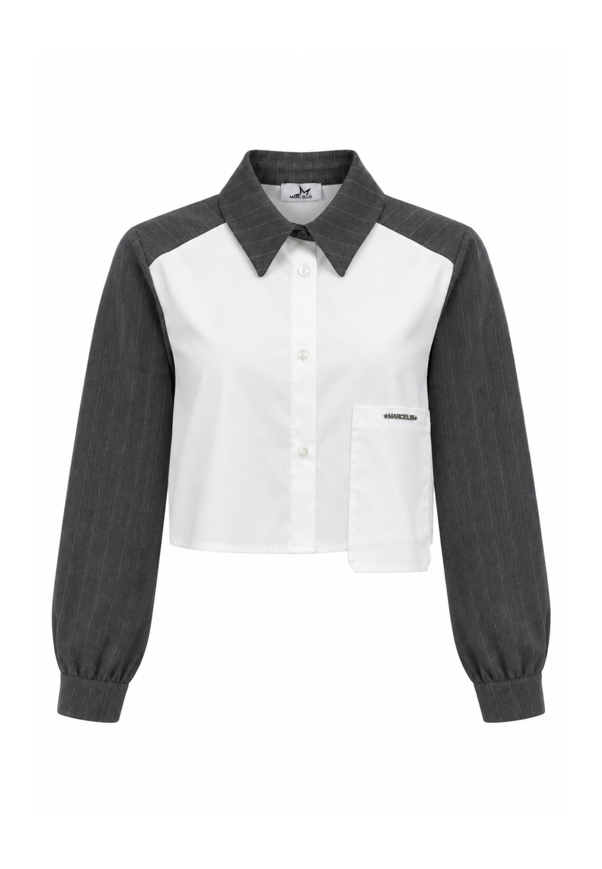 MARC ELLIS COMPLETO GRIGIO CON CAMICIA E GONNA Bambine e ragazze jmjsh03863.grig_