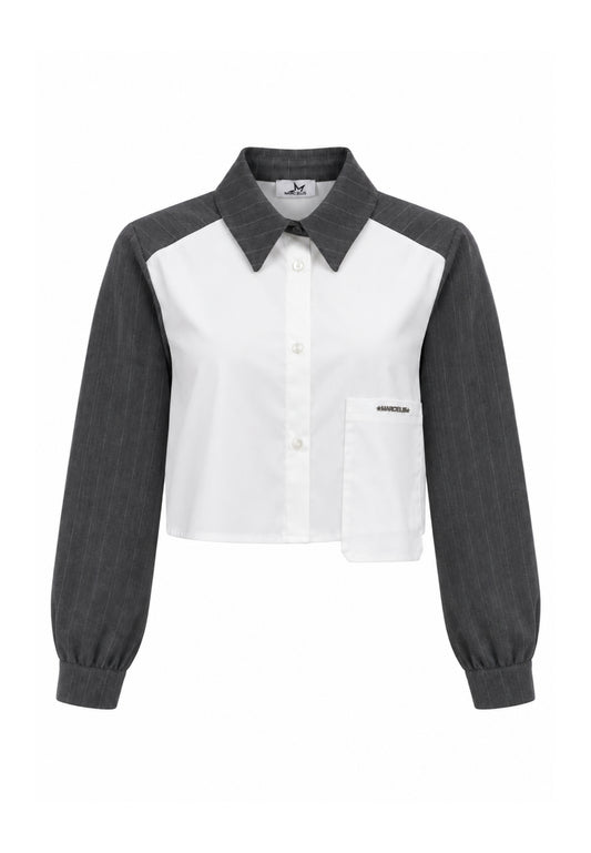 MARC ELLIS COMPLETO GRIGIO CON CAMICIA E GONNA Bambine e ragazze jmjsh03863.grig_