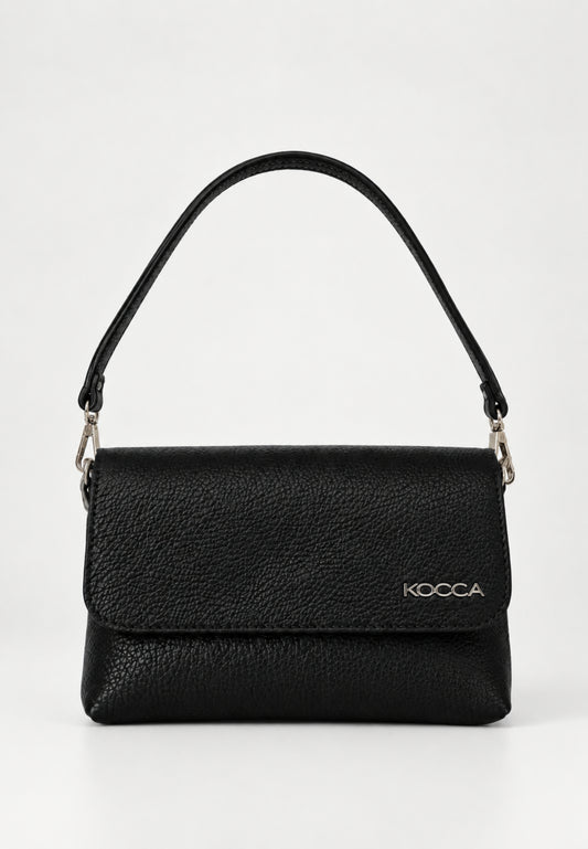 Kocca borsa NERA con tracolla a catenina e manico Bambine e ragazze yenna.ne_