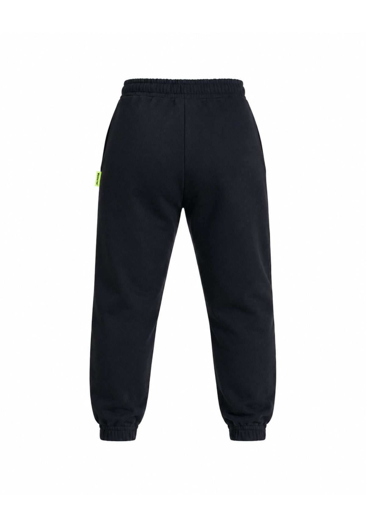 BARROW PANTALONE NERO IN FELPA DA TUTA CON LOGO SULLA COSCIA Bambini e ragazzi F6BKJUFP013.NE_